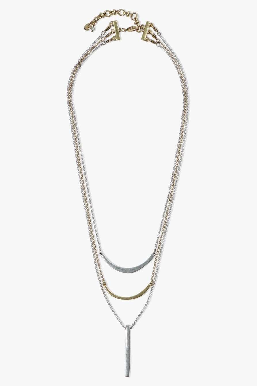LAYER BAR NECKLACE, image 1