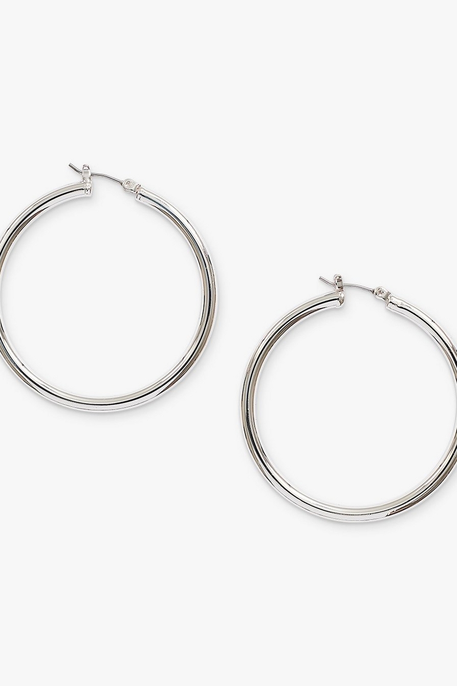 SILVER HOOPS | Lucky Brand