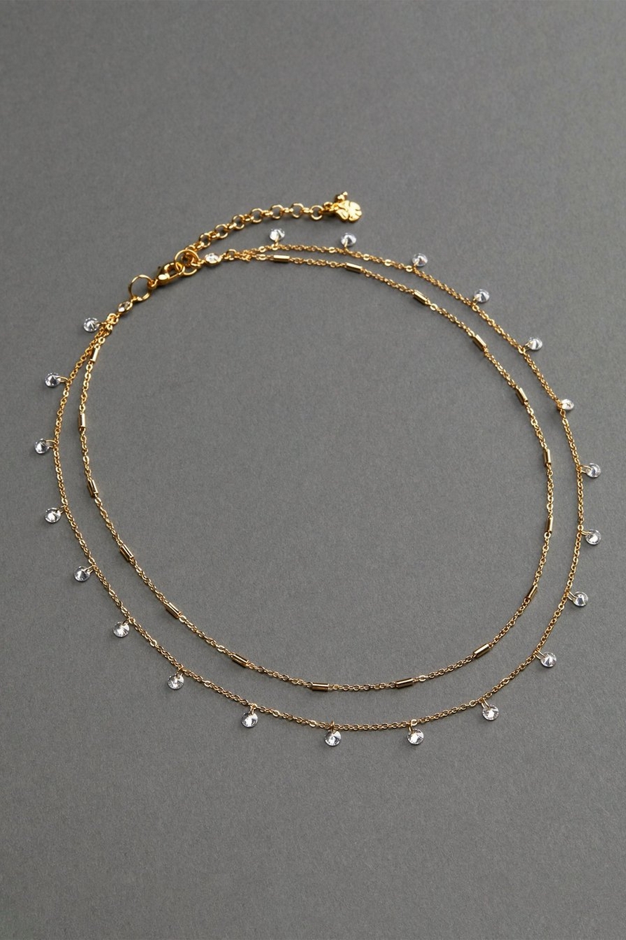 SPARKLE LAYER NECKLACE, image 1