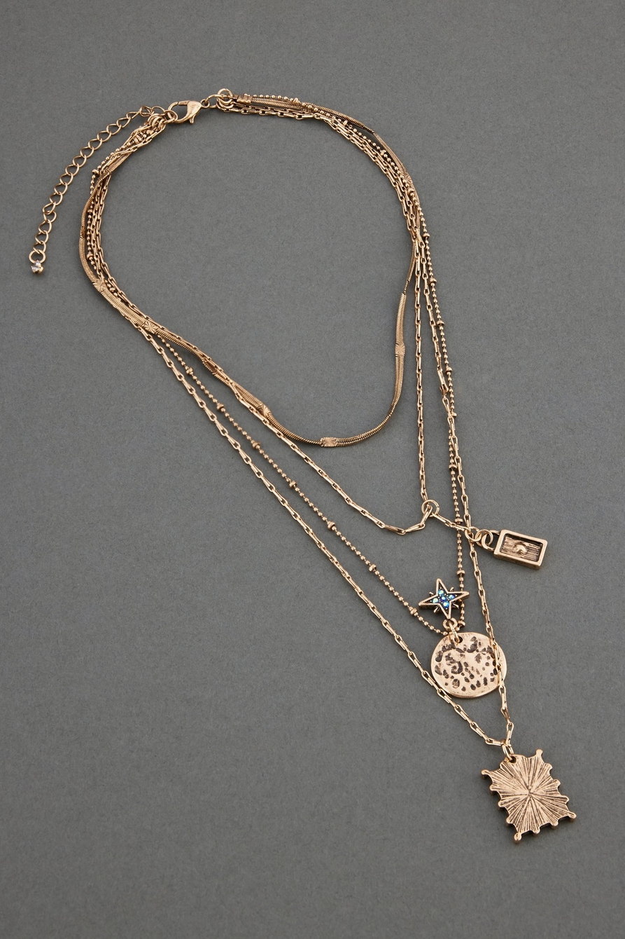 CHARM LAYER NECKLACE, image 1