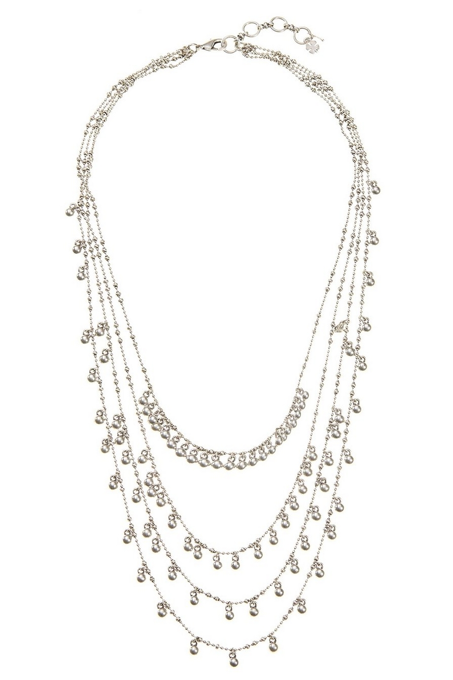 SILVER MULTI LAYER NECKLACE | Lucky Brand