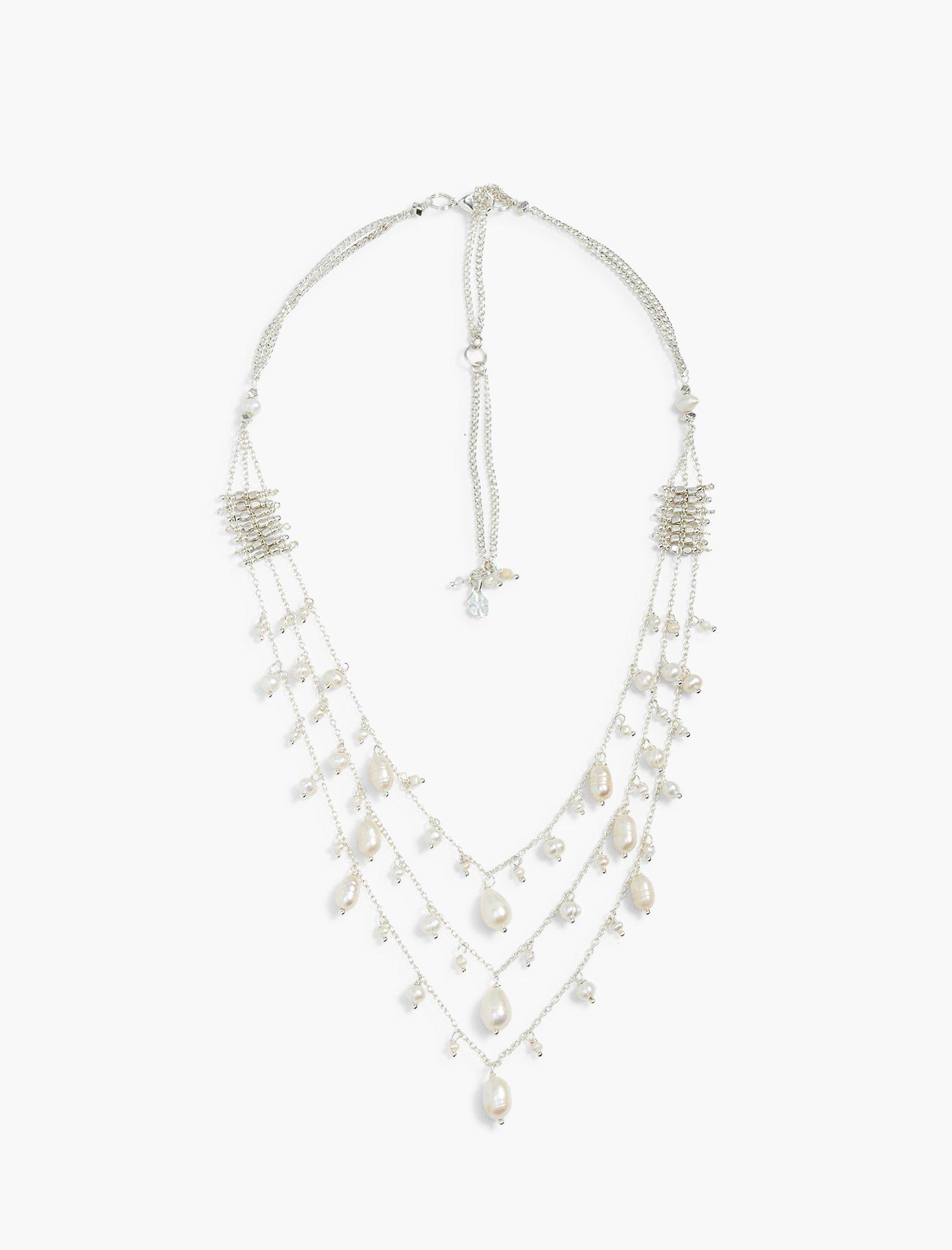 LAYERED PEARL NECKLACE | Lucky Brand