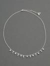STERLING SILVER HEART COLLAR NECKLACE, image 1