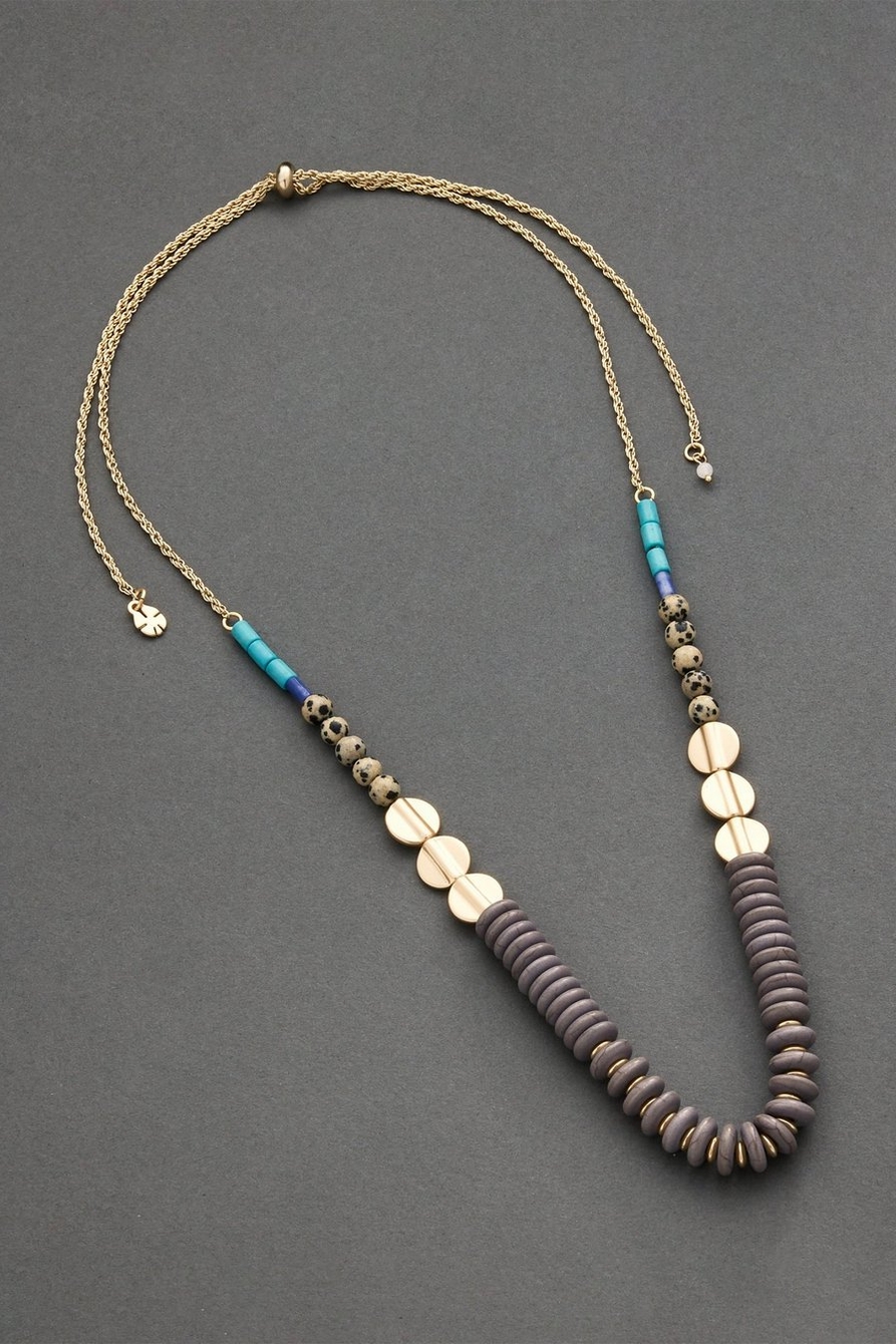 BEADED COLLAR NECKLACE, image 1