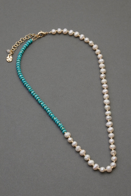 Two Tone One Size Lucky Brand Womens Beaded Y Necklace 