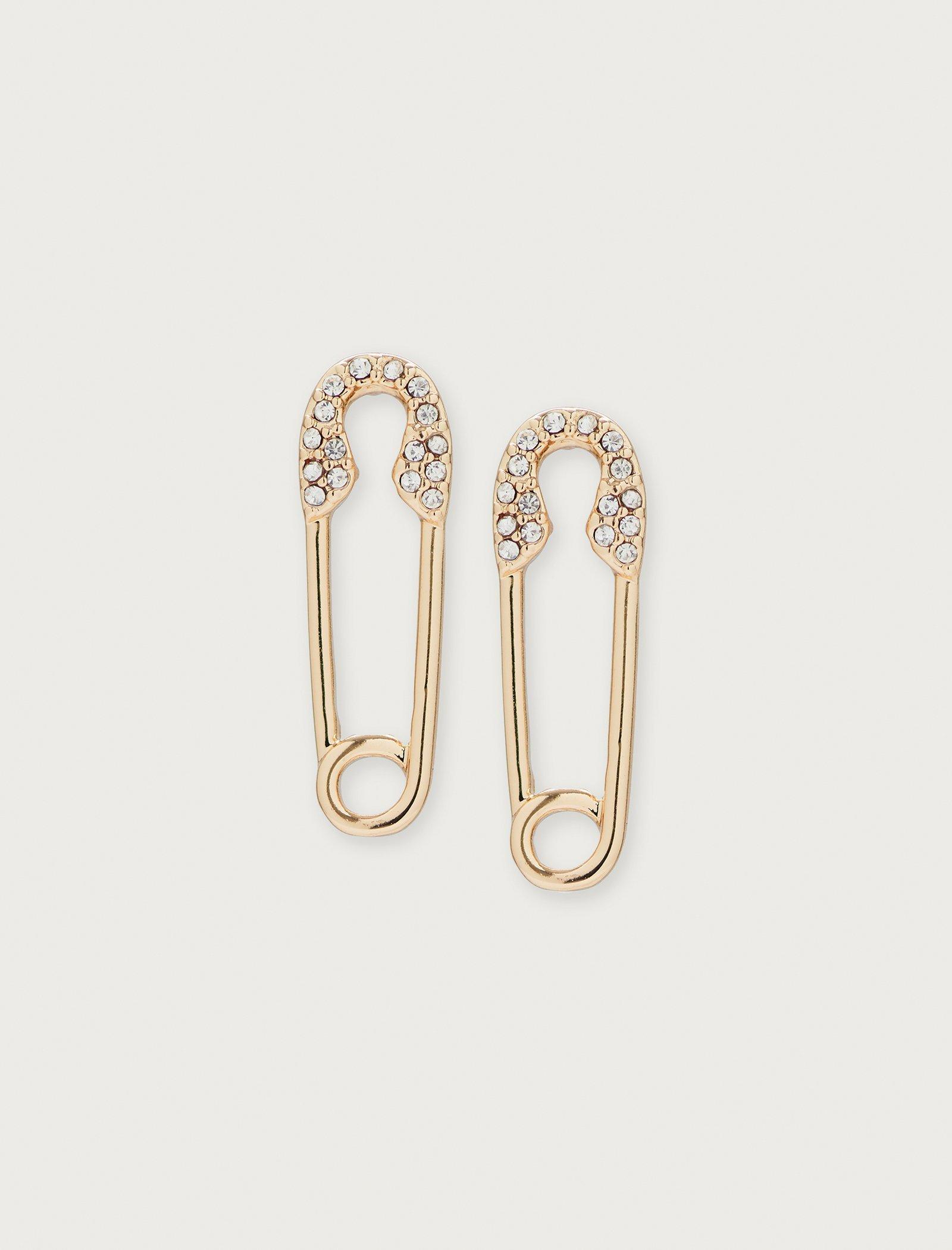 safety pin earring