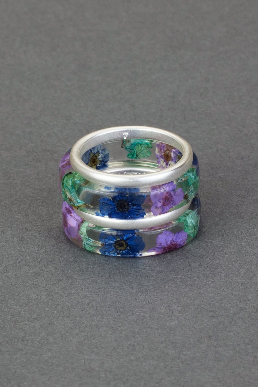 DRIED FLOWER RING STACK, image 1