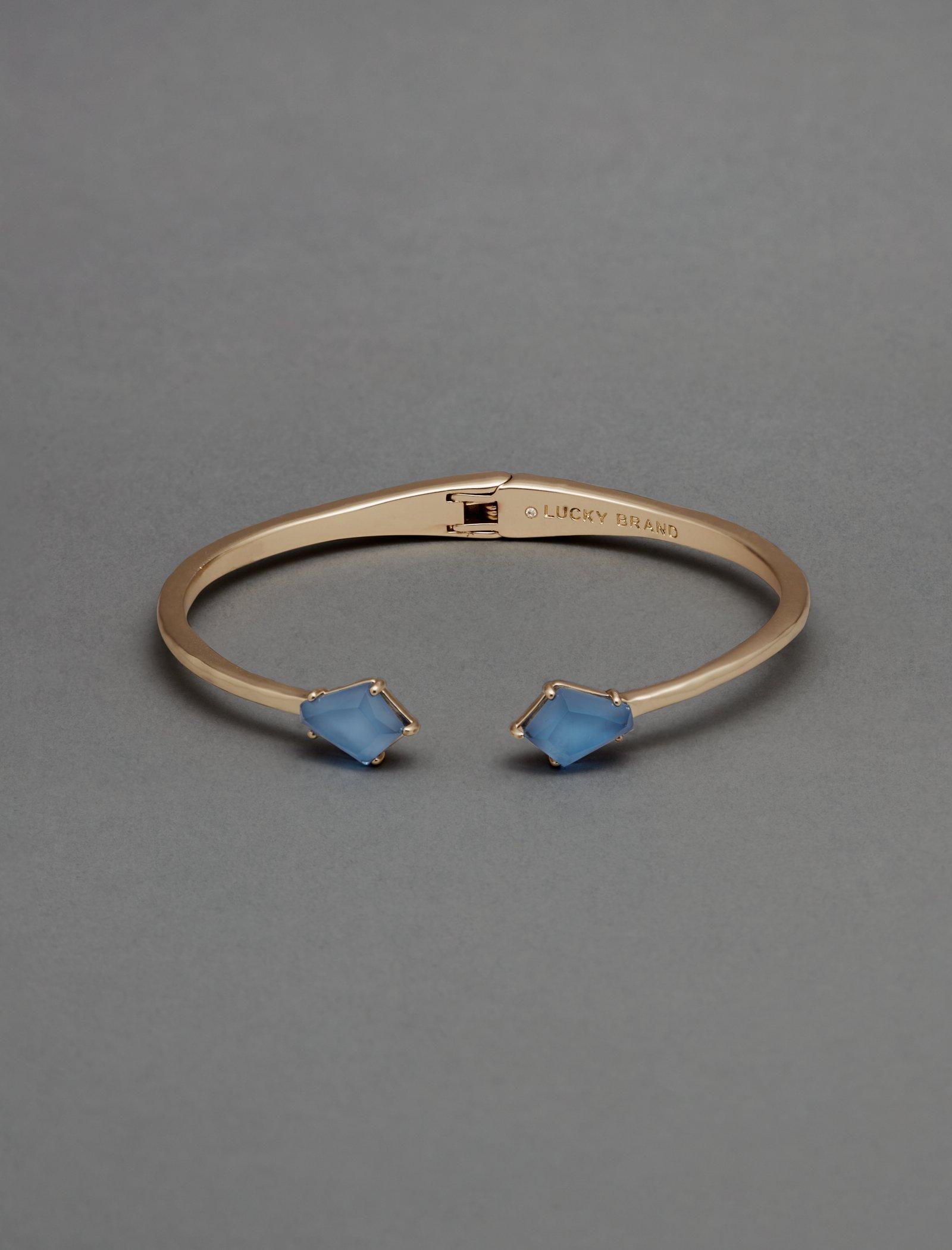 BLUE STONE HINGE CUFF