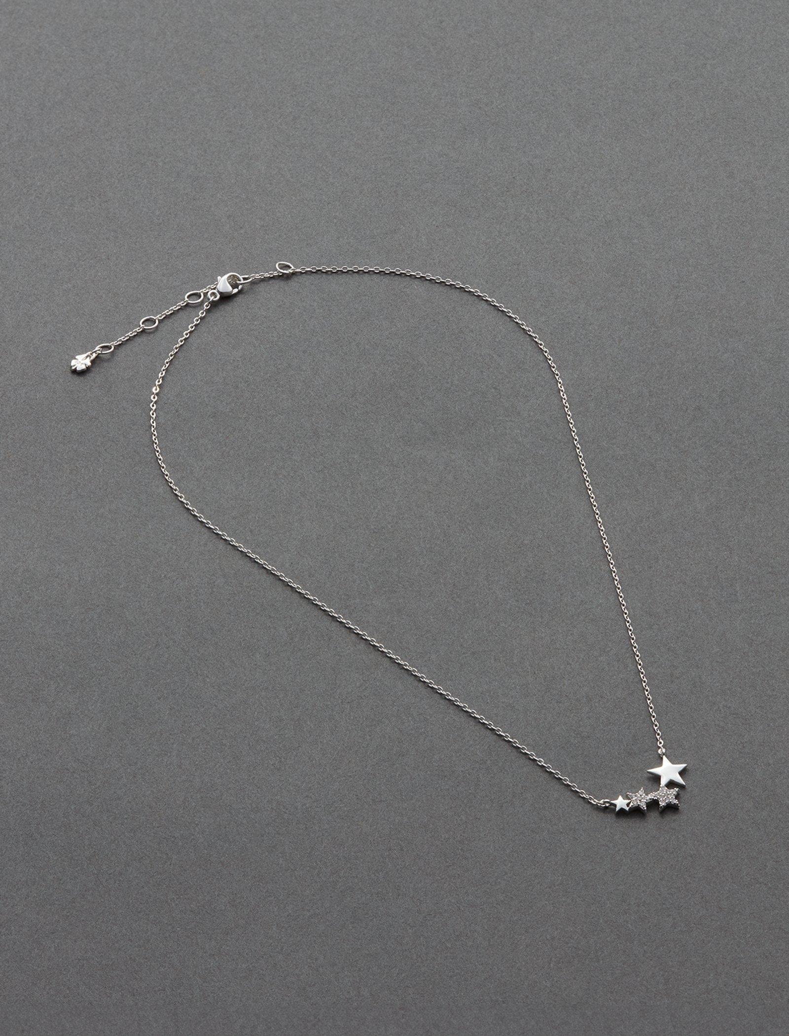 STERLING SILVER STAR NECKLACE