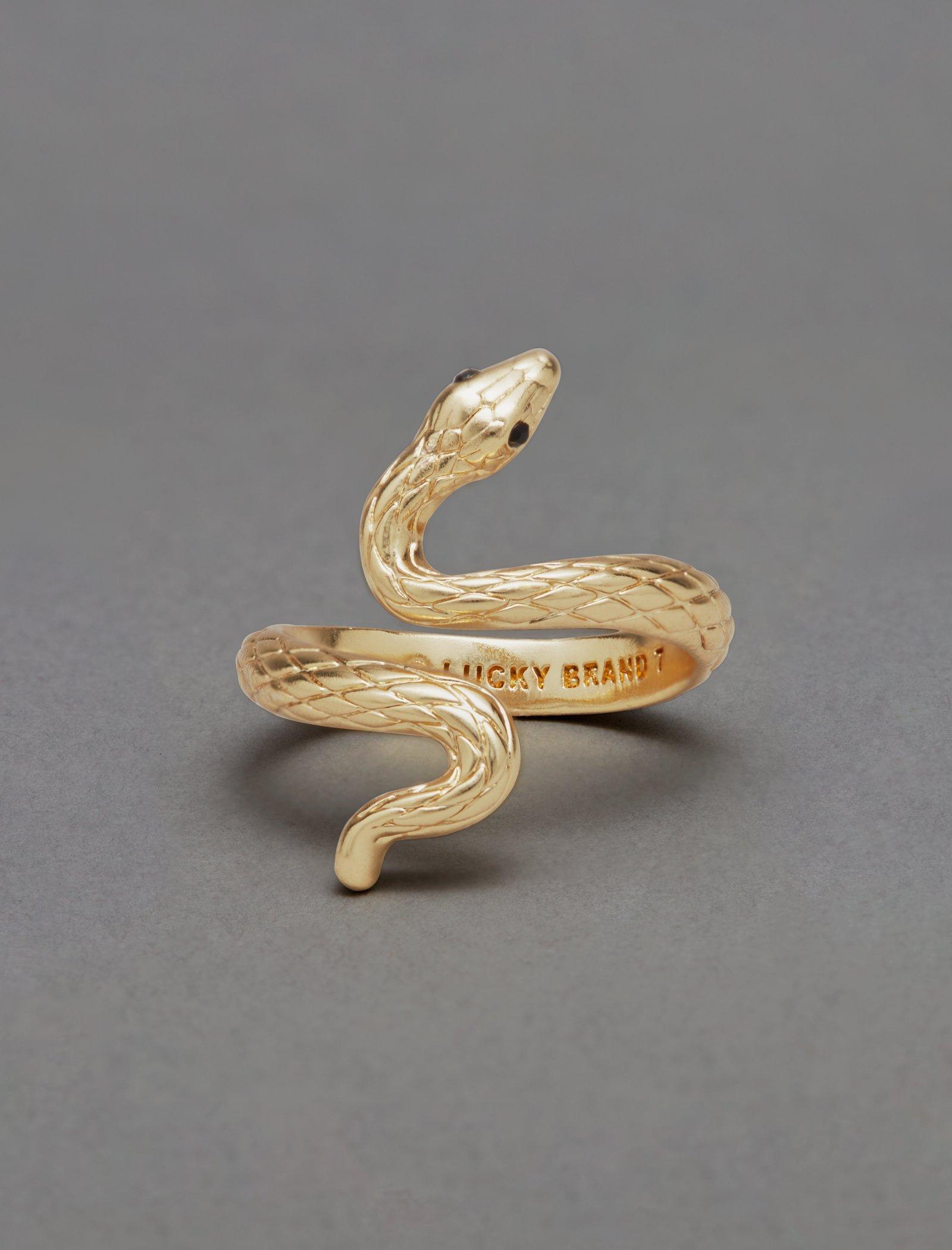 wrap around snake ring