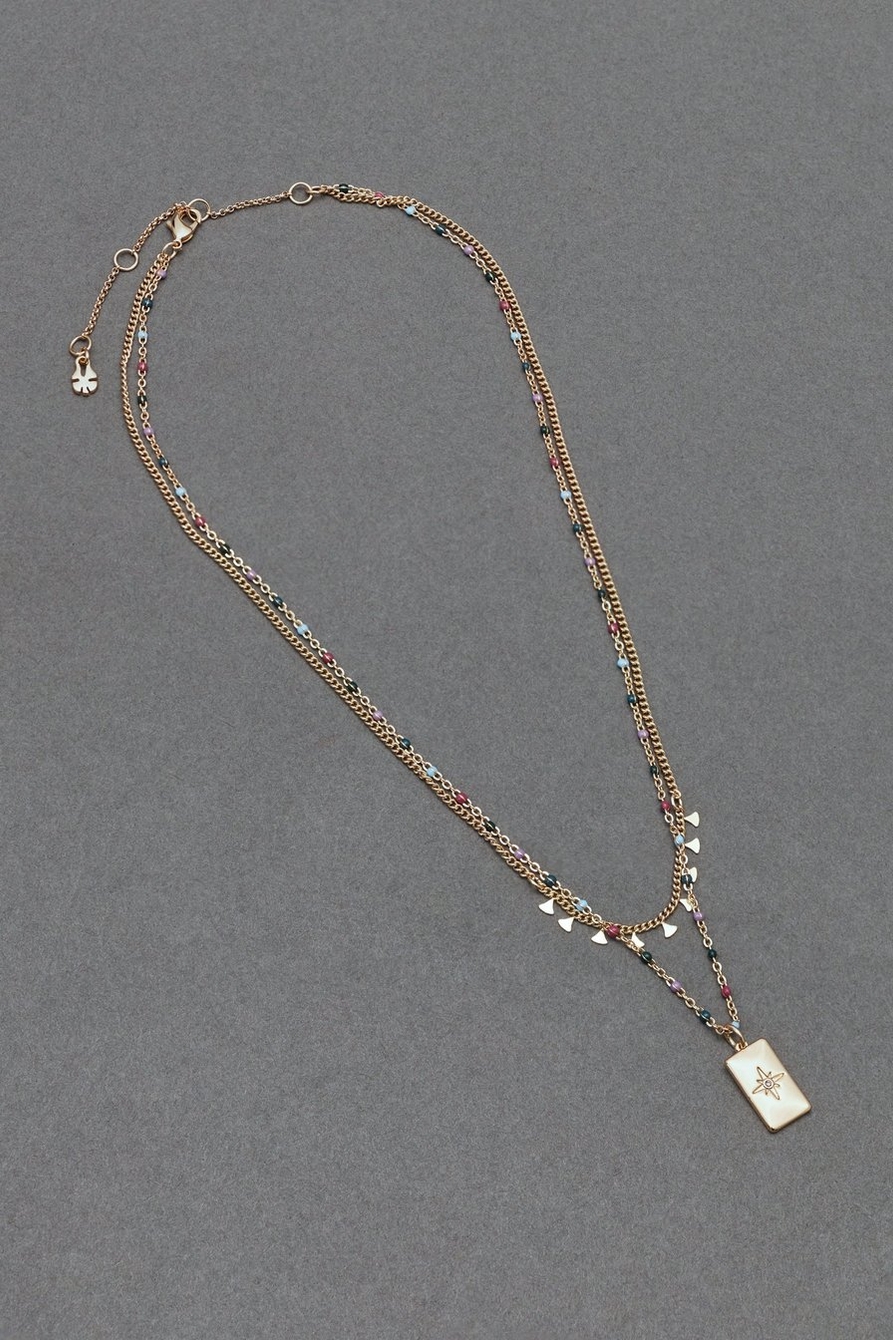 pendant layer necklace, image 1