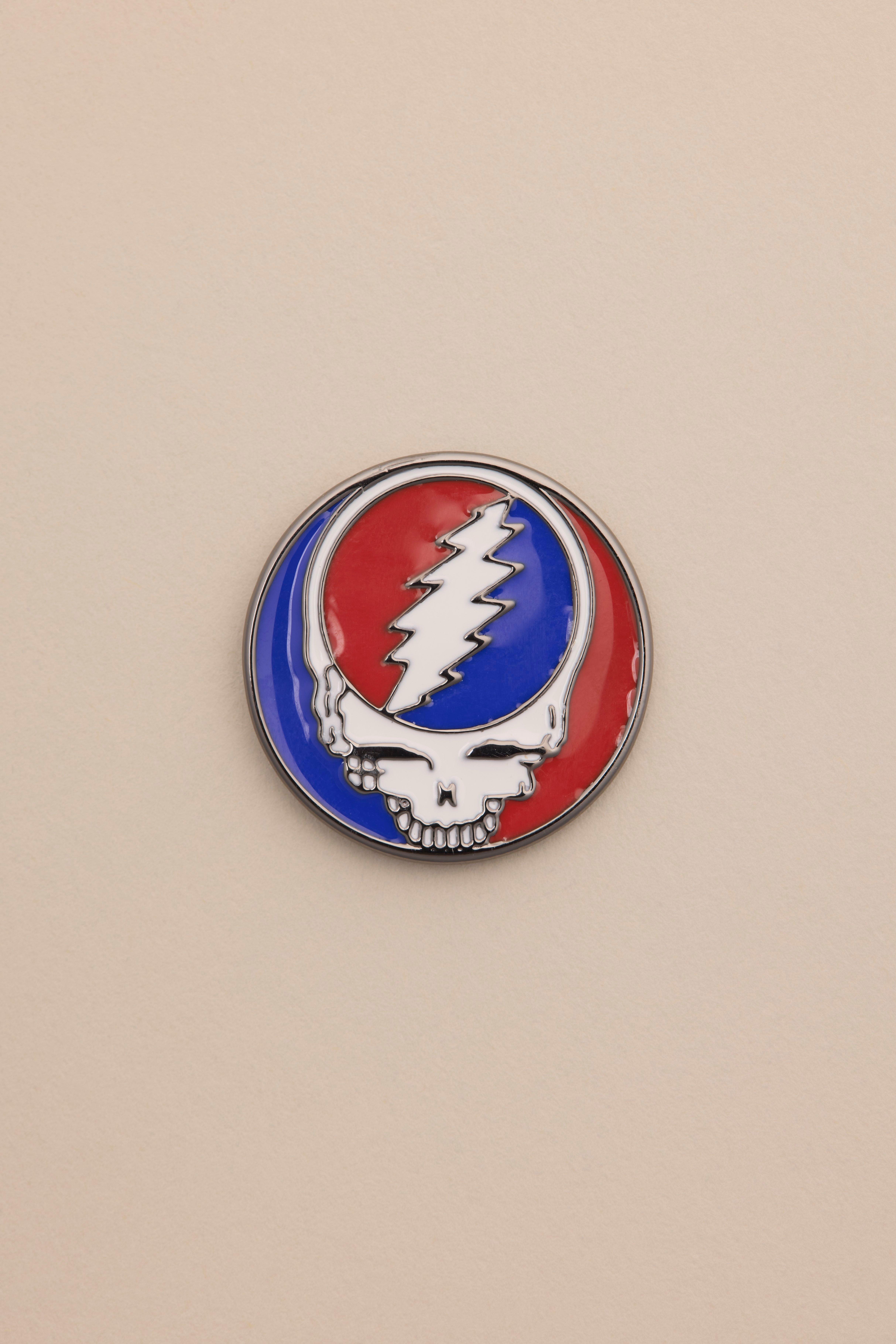 GRATEFUL DEAD SKULL PIN