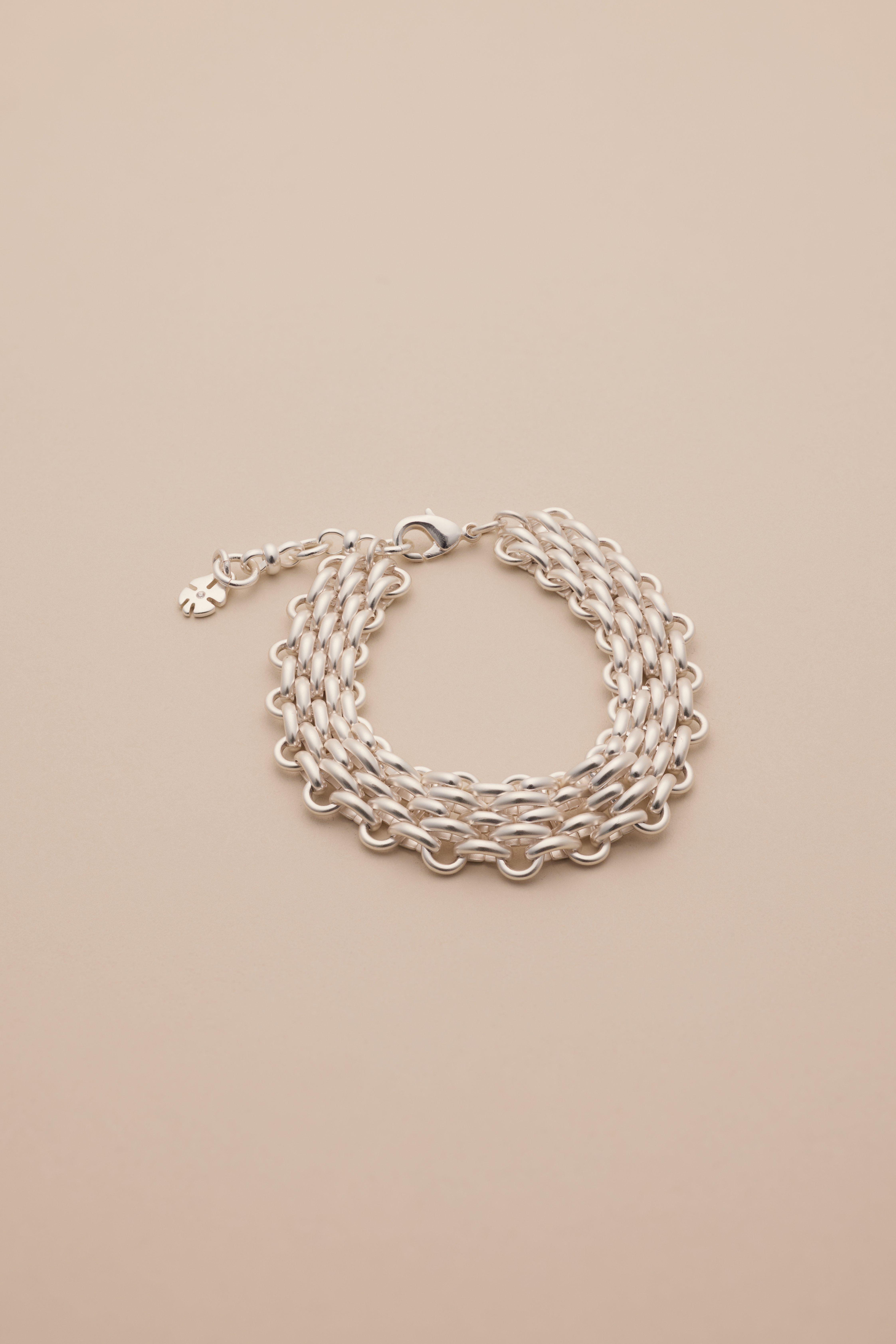 SILVER LINK BRACELET