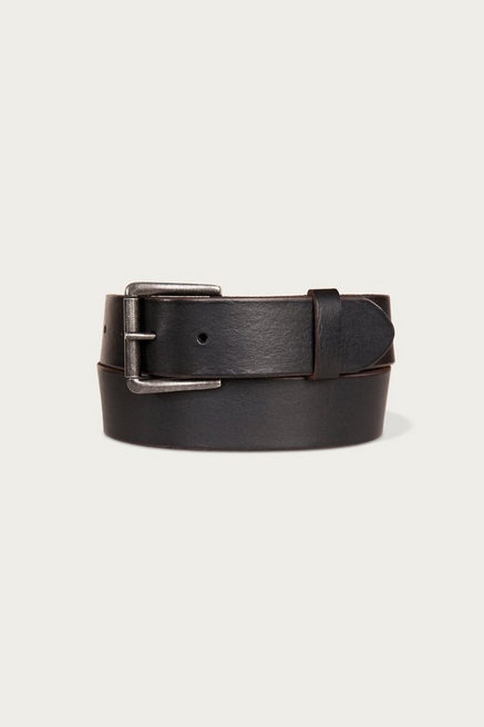 LV Men Black Artificial Leather Belt black - Price in India