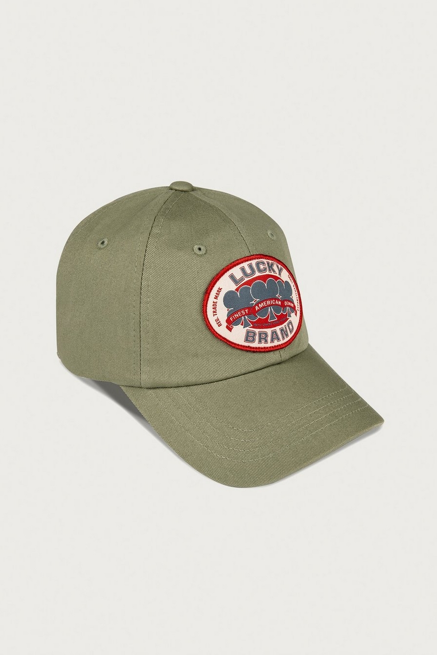 Oval Clover Patch Dad Hat, image 1