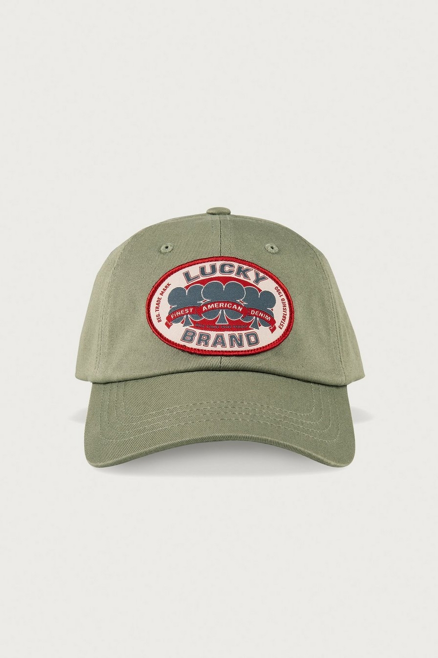 Oval Clover Patch Dad Hat, image 4