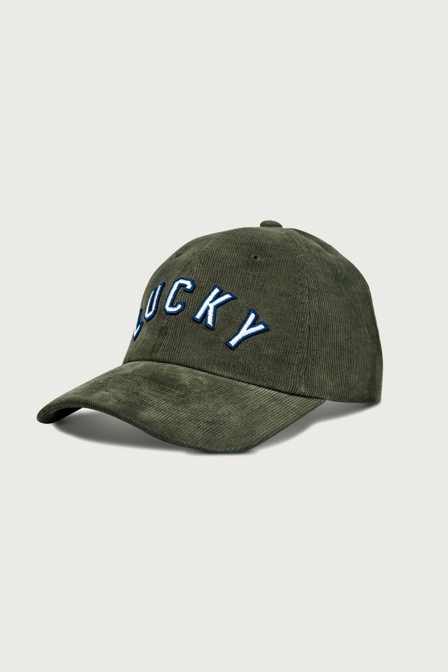 Lucky Corduroy Baseball Hat, image 1