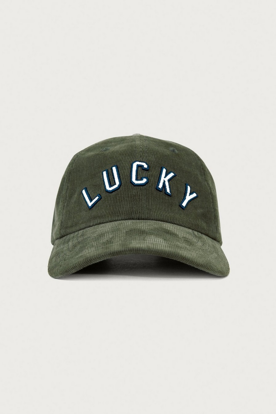 Lucky Corduroy Baseball Hat, image 4