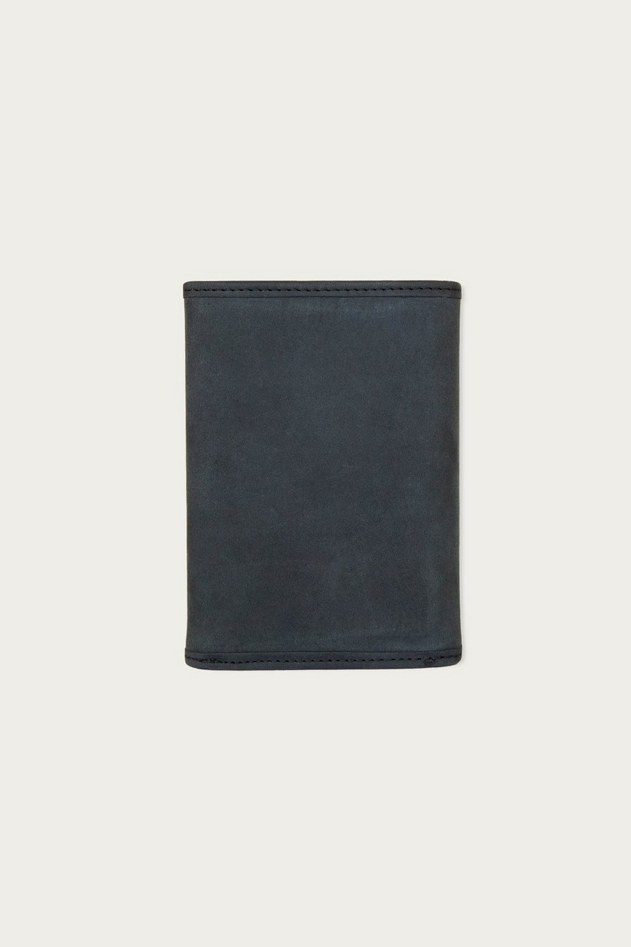 FLAG EMBOSSED LEATHER TRIFOLD WALLET, image 2