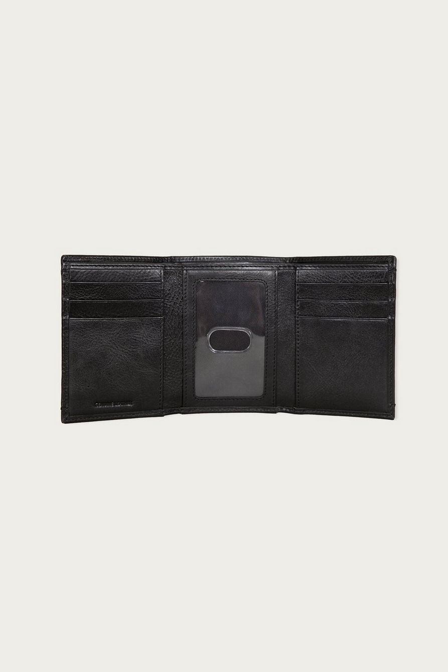 Smooth Leather Trifold Wallet, image 3
