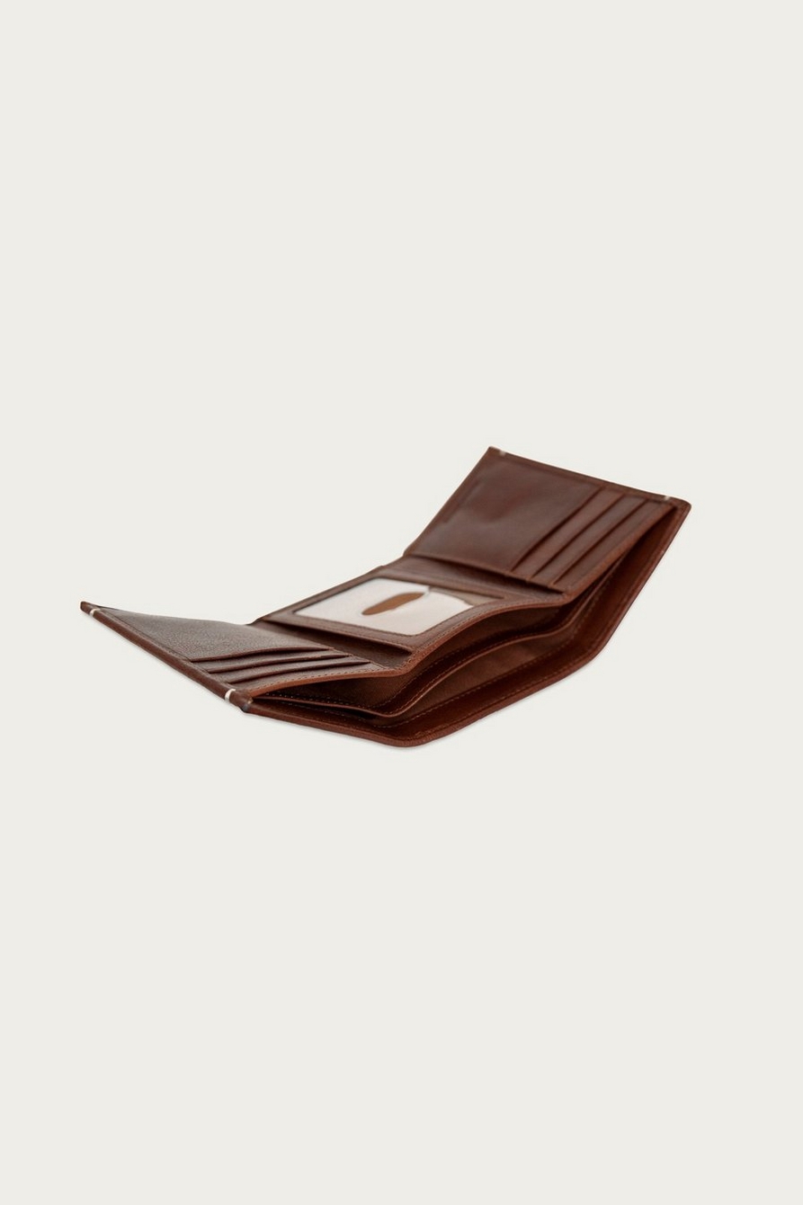 Smooth Leather Trifold Wallet, image 4