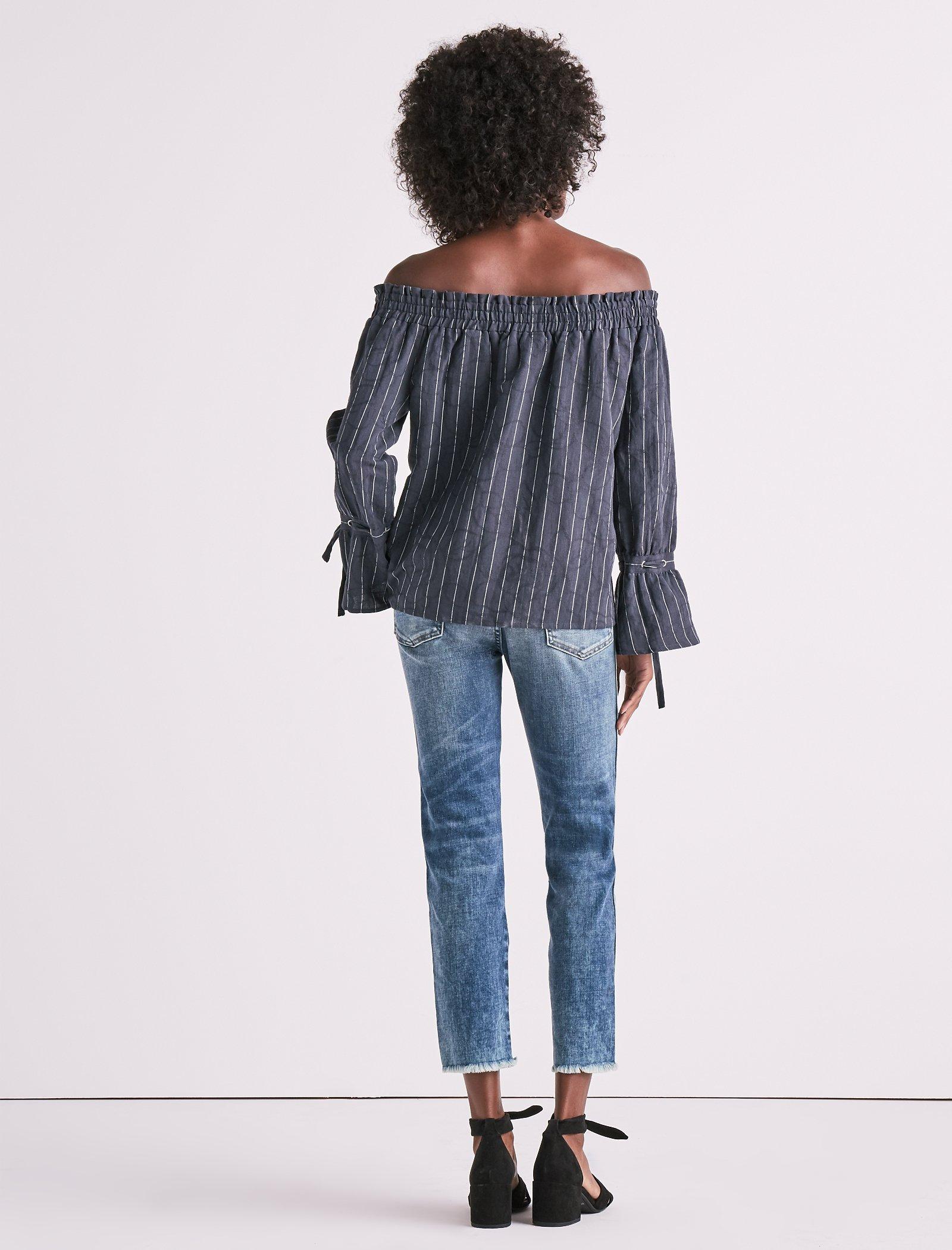 LONG SLEEVE OFF SHOULDER TOP | Lucky Brand