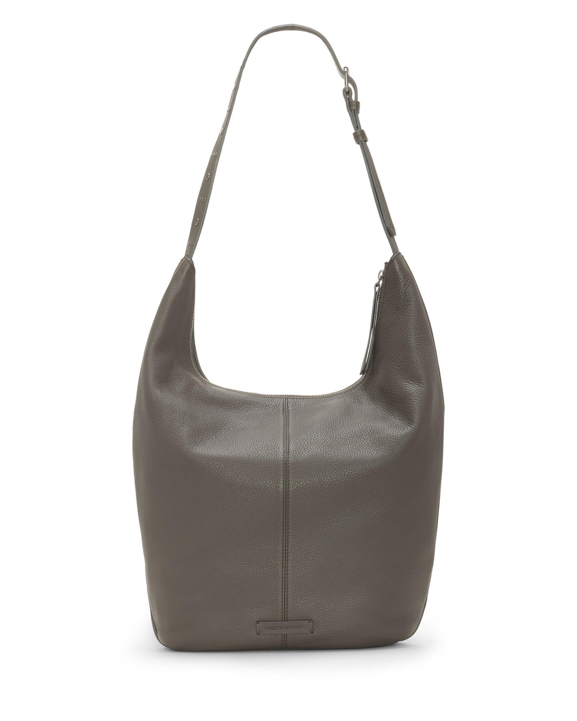 Lucky brand store leather hobo bags