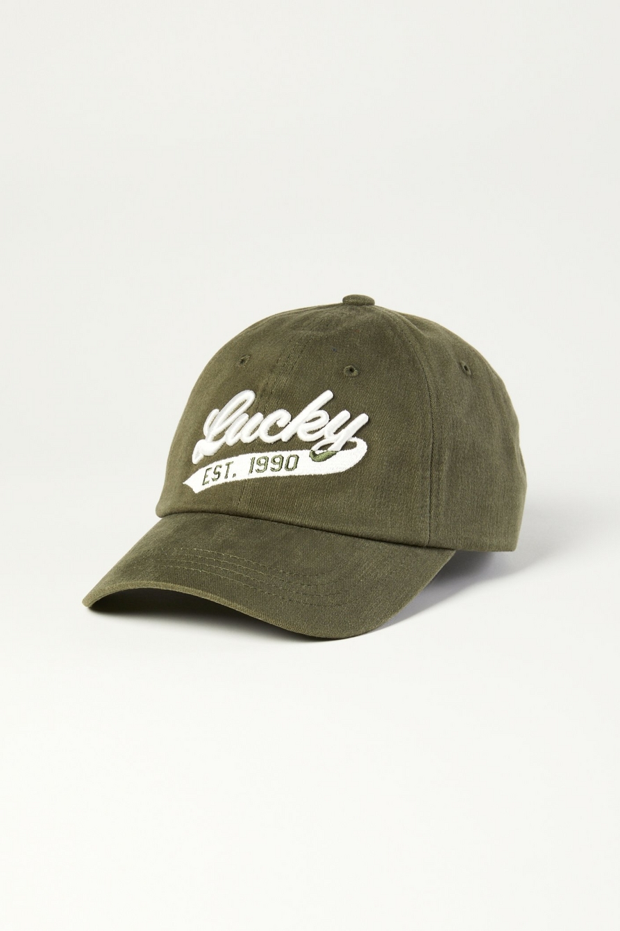 LUCKY 1990 EMBROIDERED DAD HAT, image 1