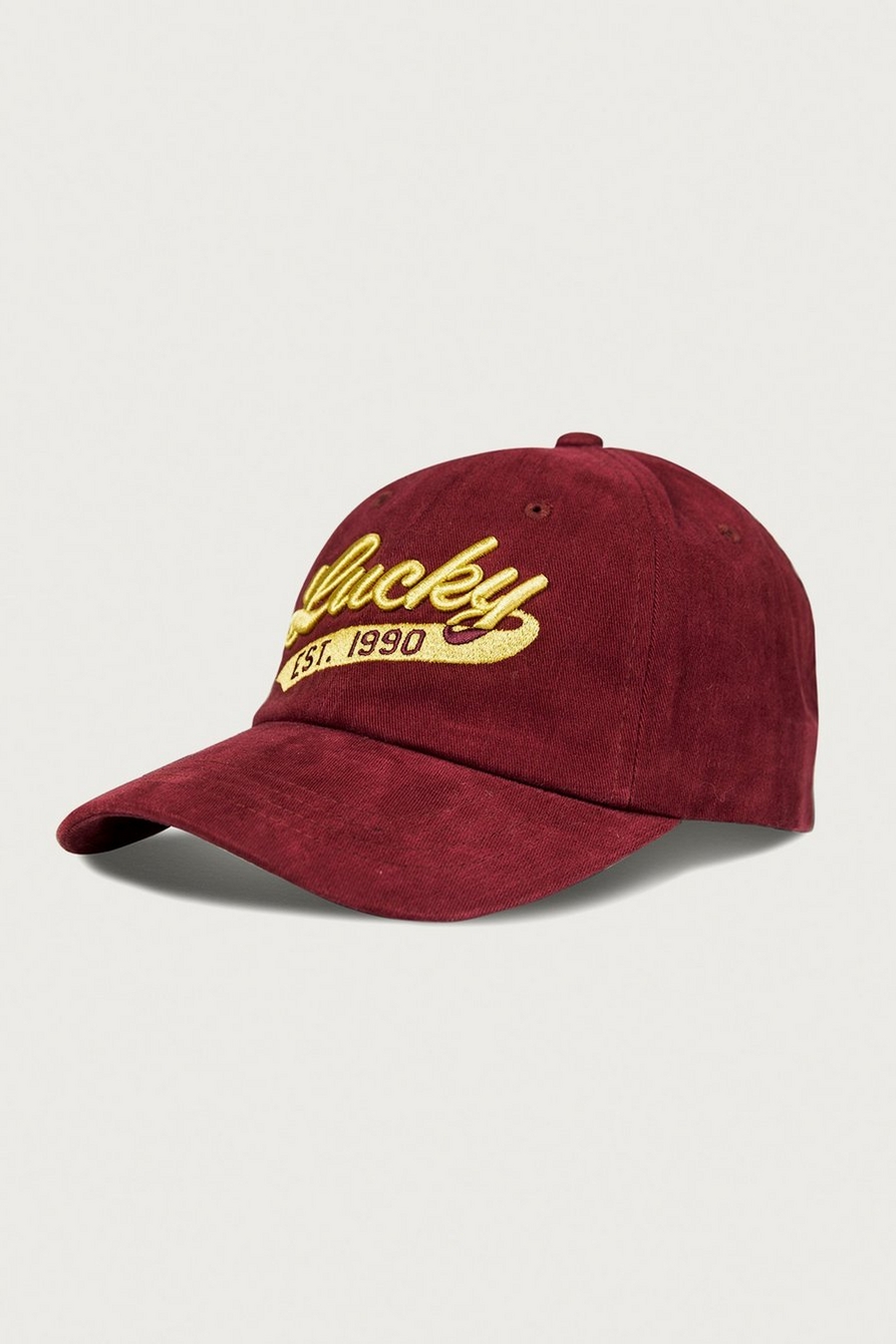 Lucky 1990 Embroidered Dad Hat, image 1