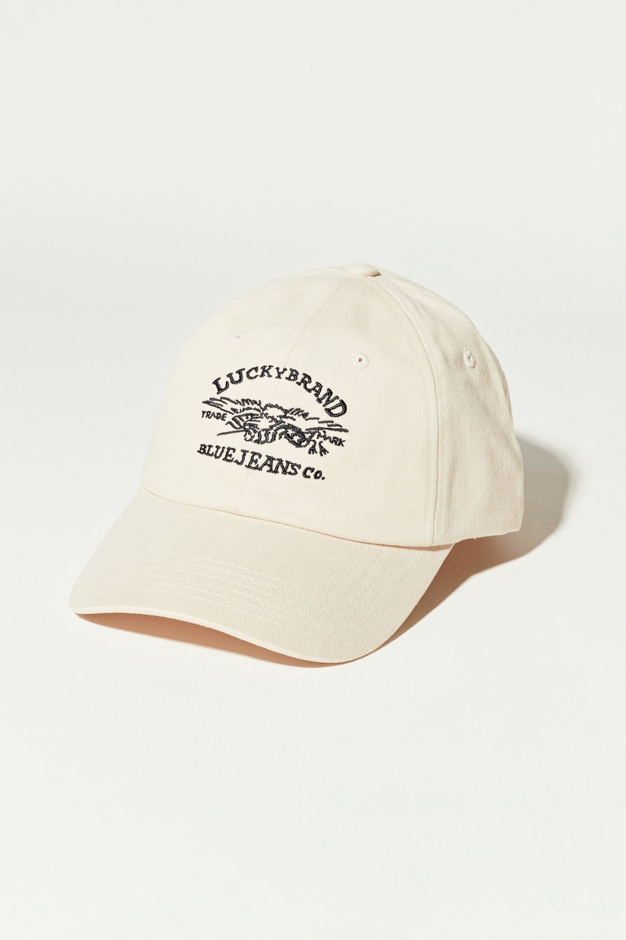 LUCKY BRAND EMBROIDERY HAT, image 1