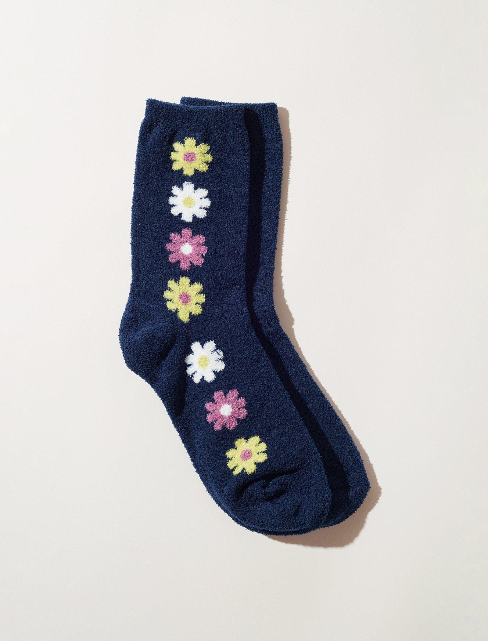 DAISY FUZZY SOCK