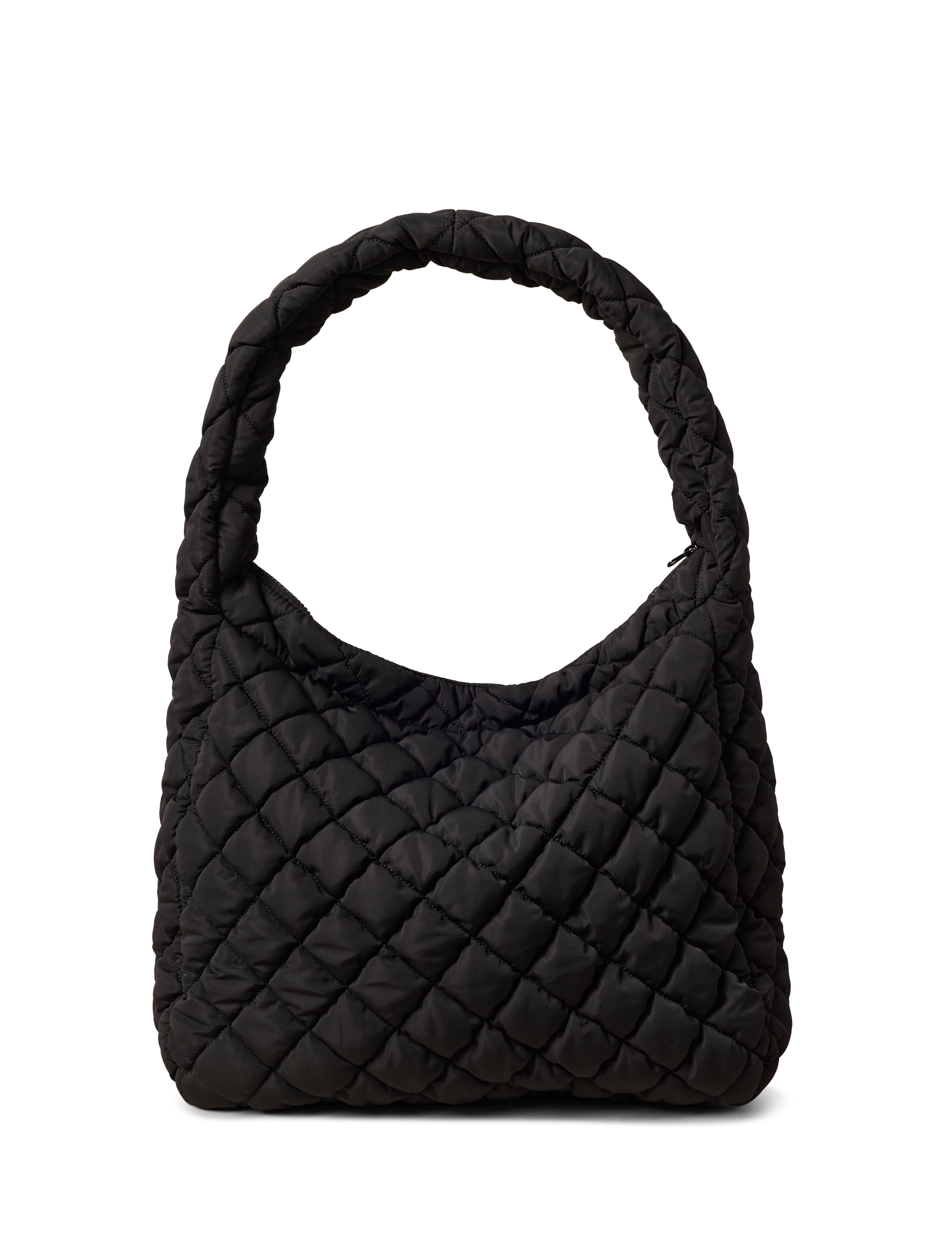 QUILTED PUFF TOTE BAG