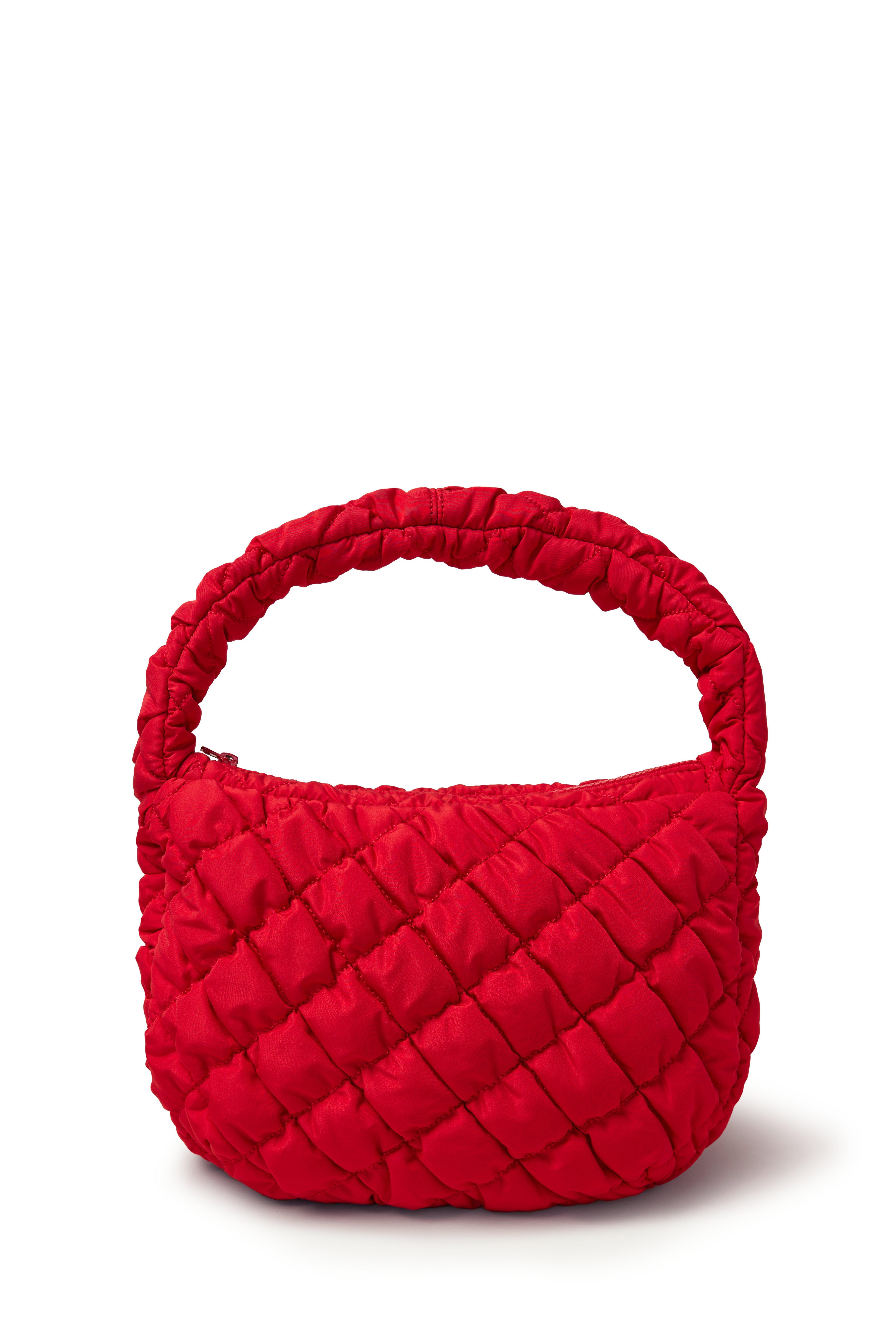 SMALL QUILTED PUFF TOTE