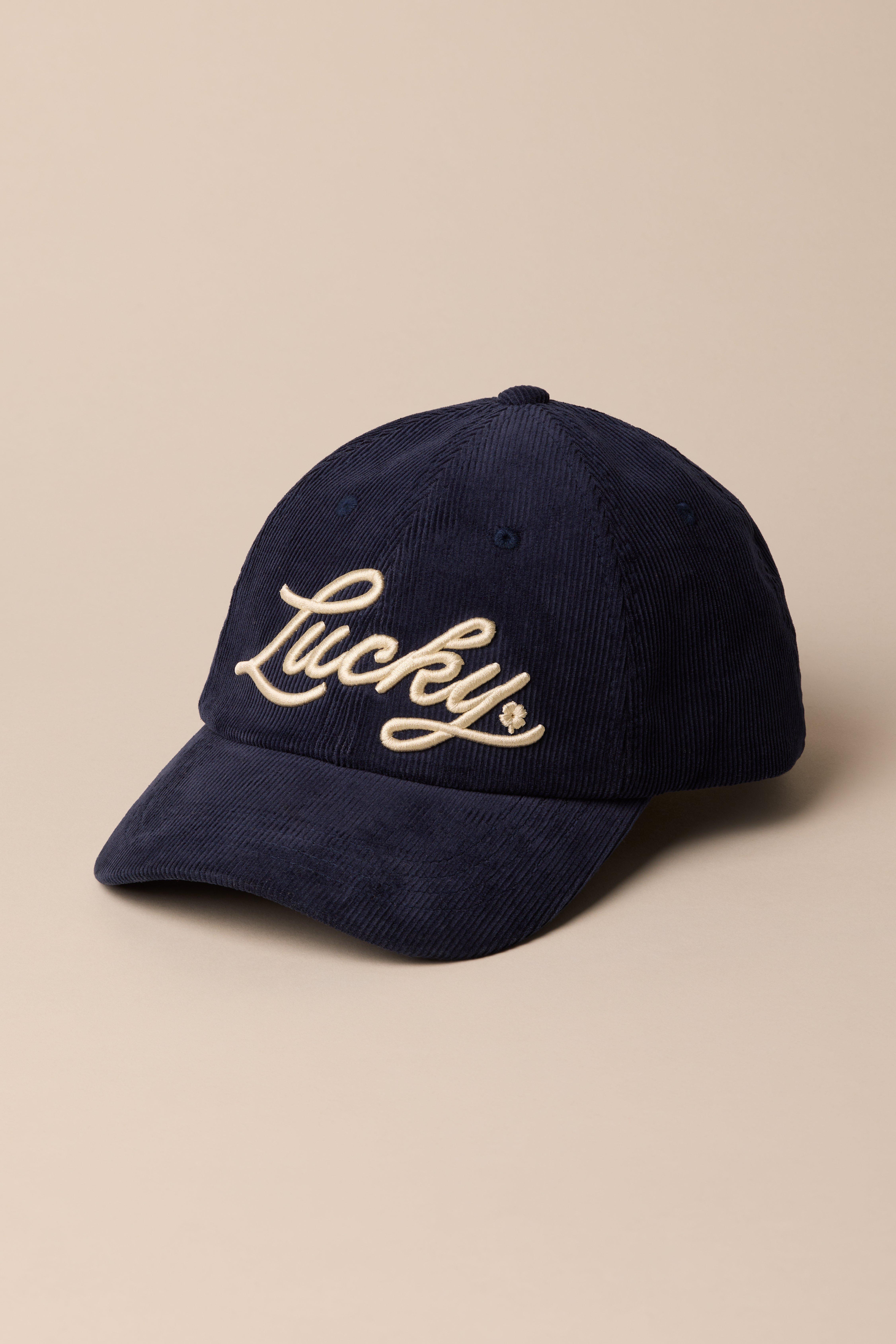 LUCKY CORDUROY CAP