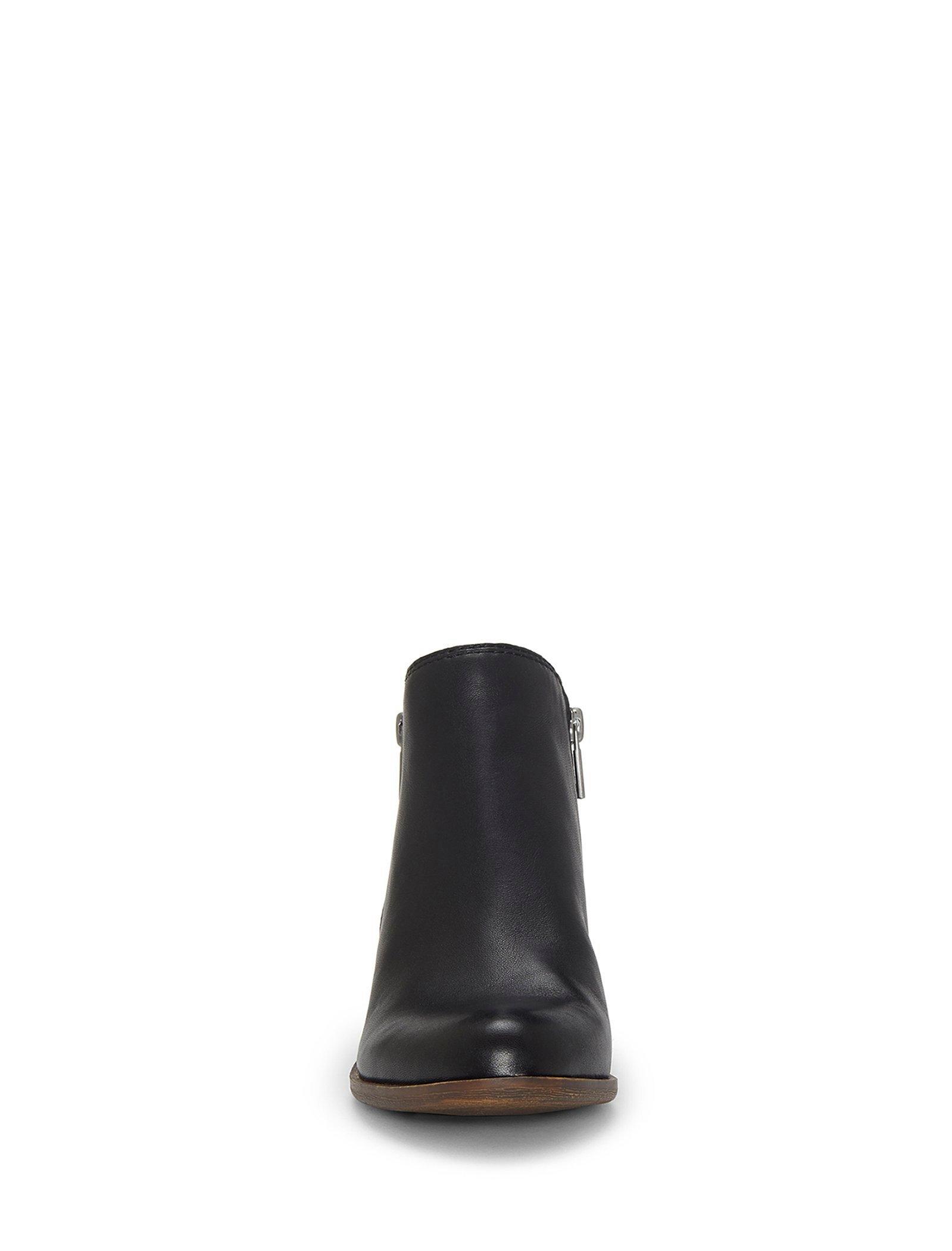 BASEL LEATHER FLAT BOOTIE, image 4