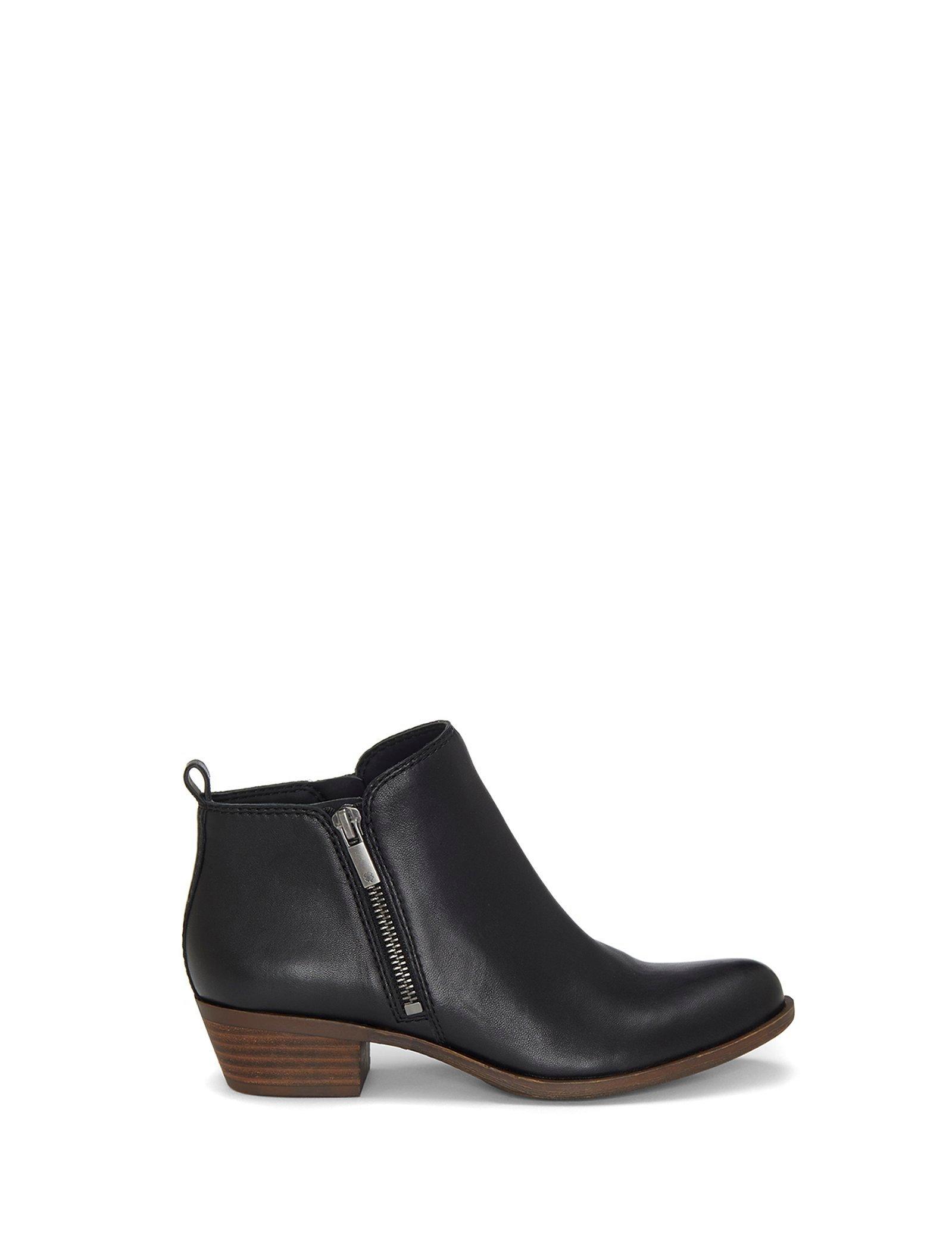 BASEL LEATHER FLAT BOOTIE, image 7