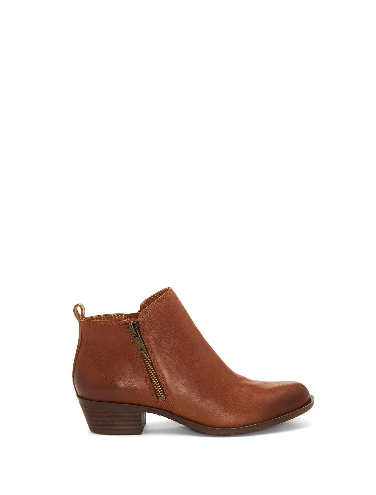 BASEL LEATHER FLAT BOOTIE, image 7