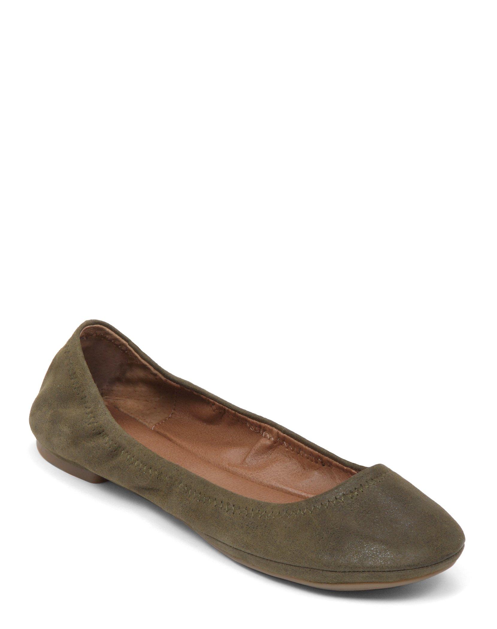 lucky brand suede flats