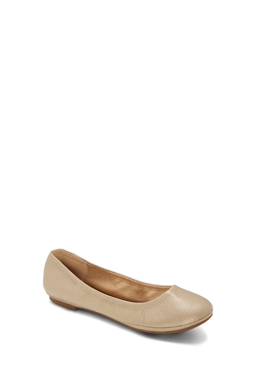 EMMIE LEATHER FLATS, image 1
