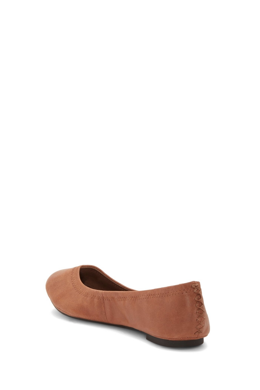 EMMIE BALLET LEATHER FLATS, image 4