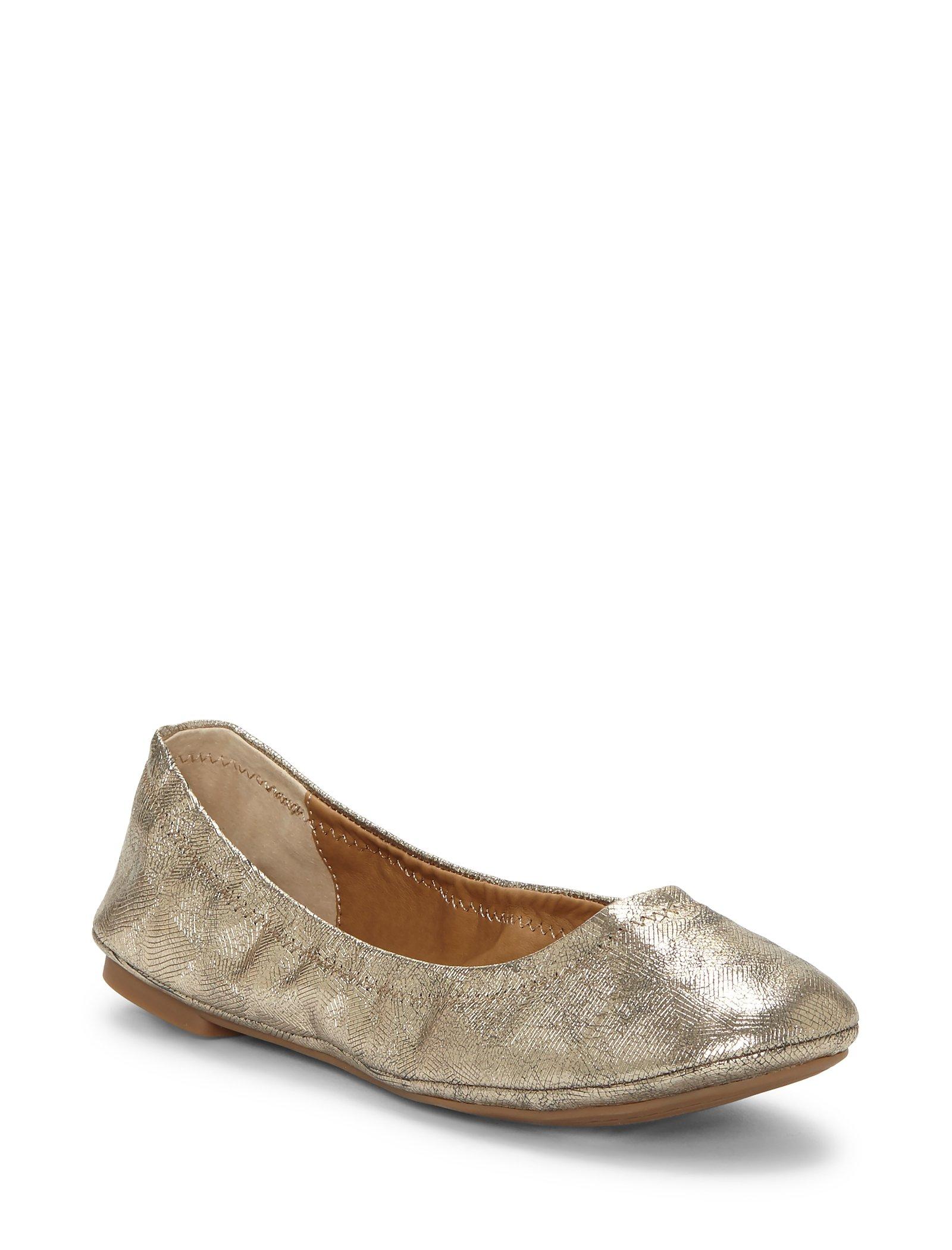 lucky brand gold flats