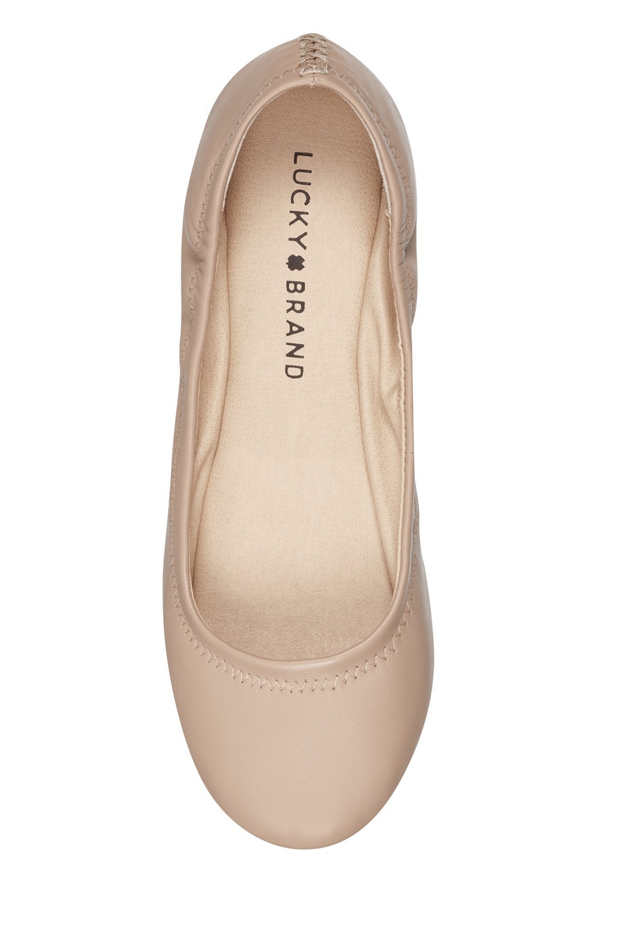 EMMIE BALLET LEATHER FLATS