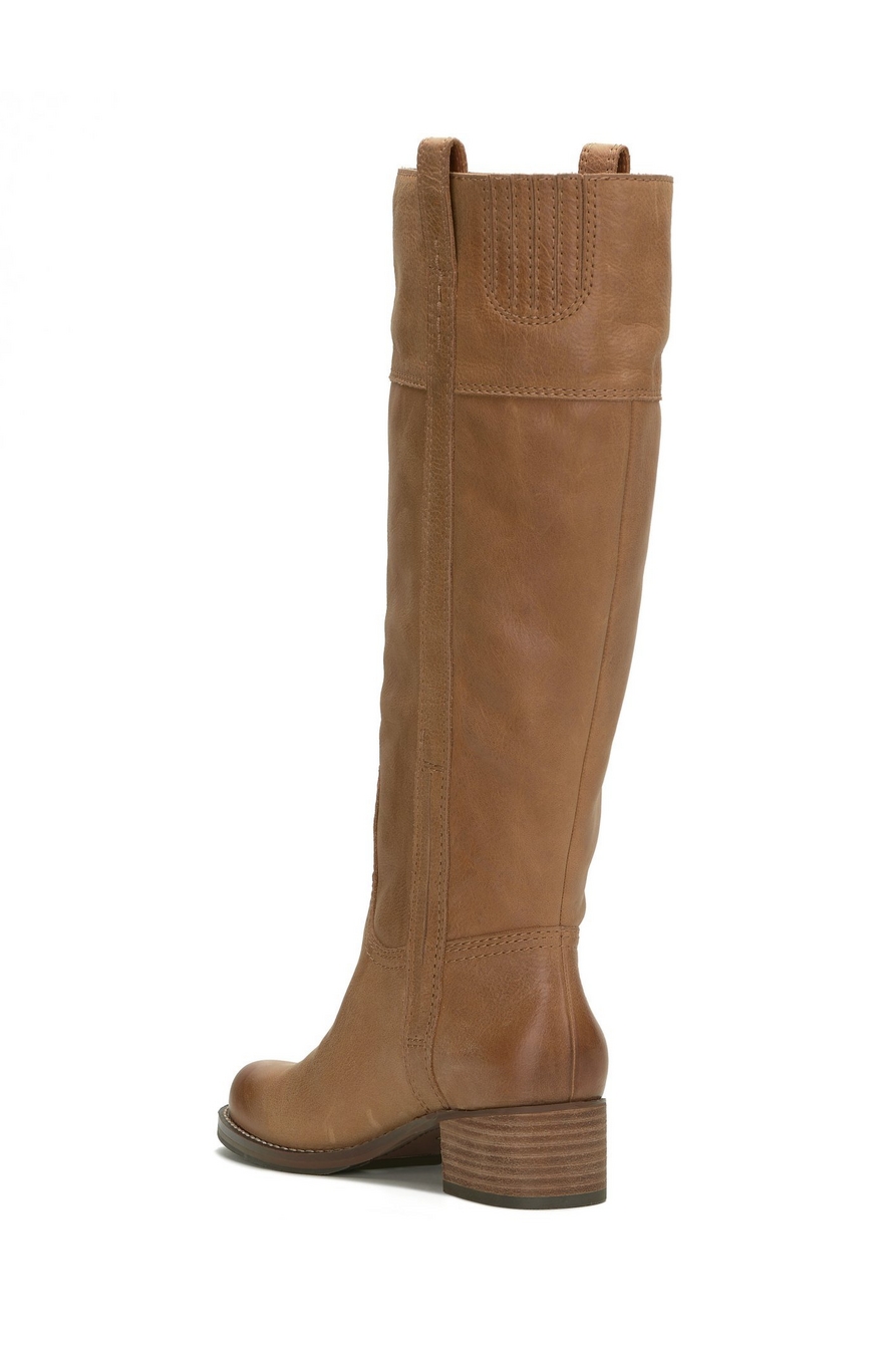 HYBISCUS LEATHER KNEE HIGH BOOT, image 4