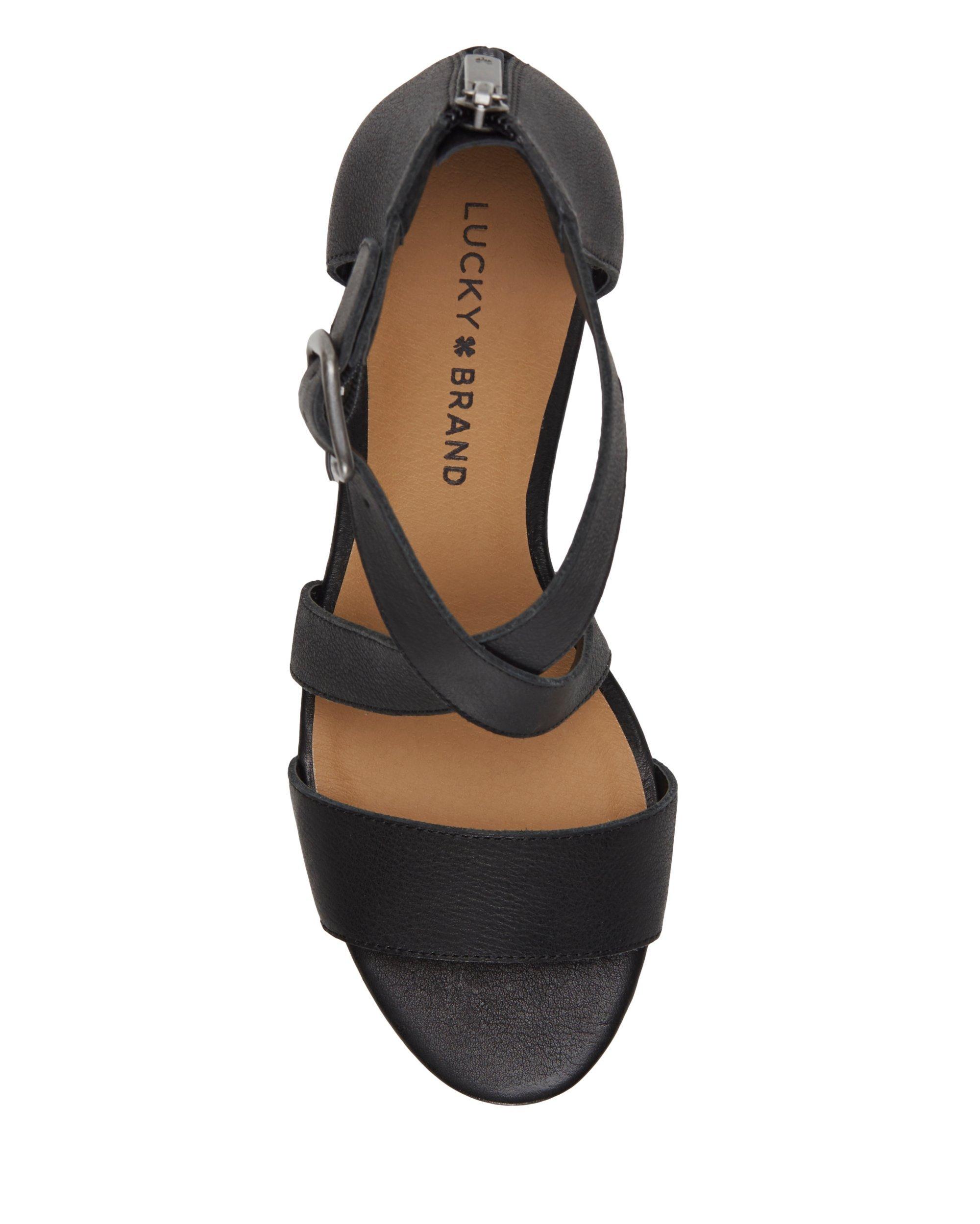 Lucky brand best sale jenley wedge sandal