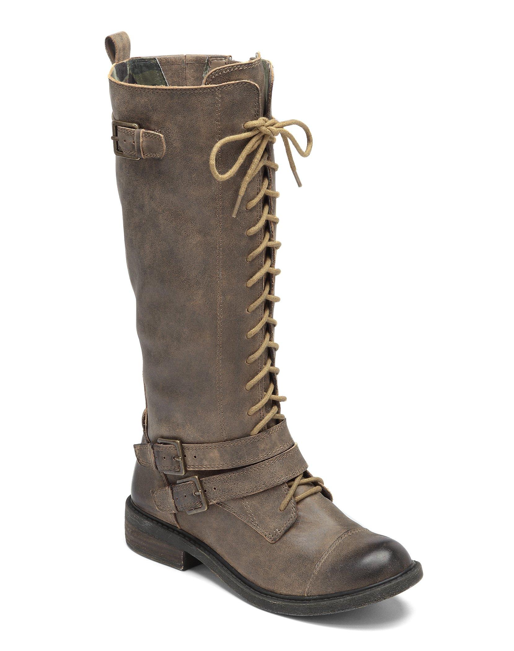 lucky brand lace up boots