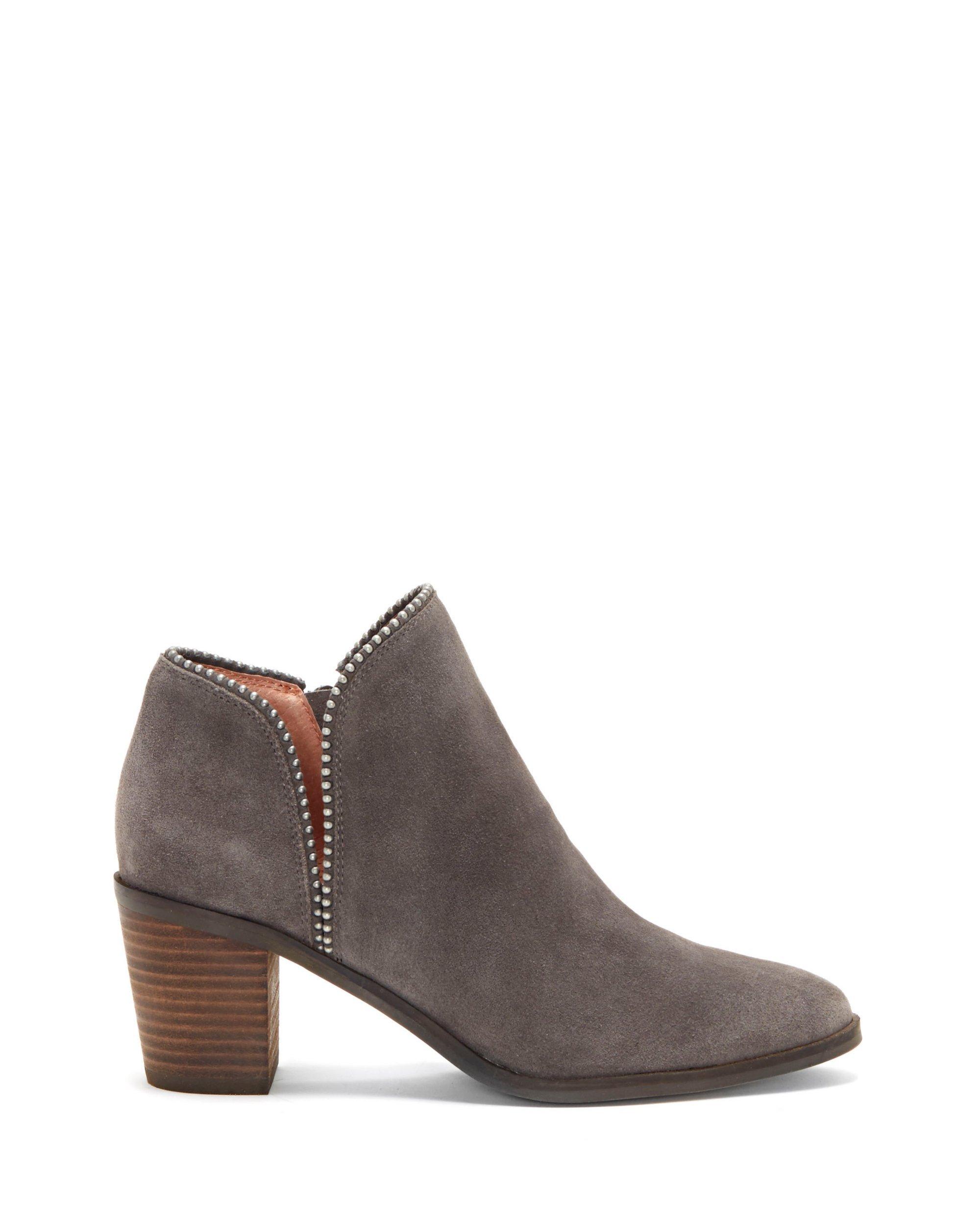 Lucky brand suede booties best sale