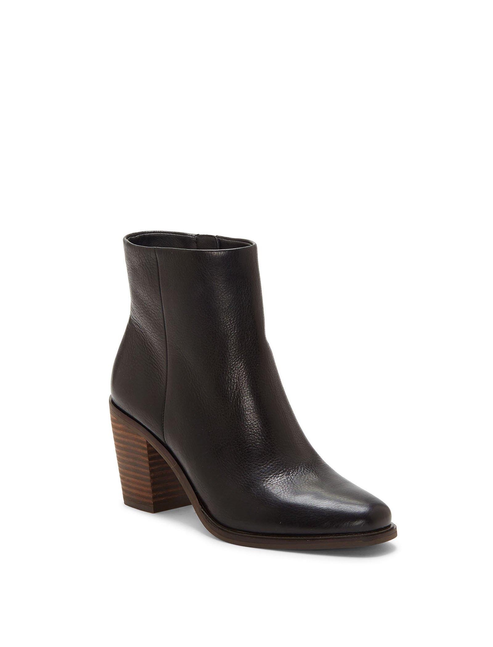 lucky black ankle boots