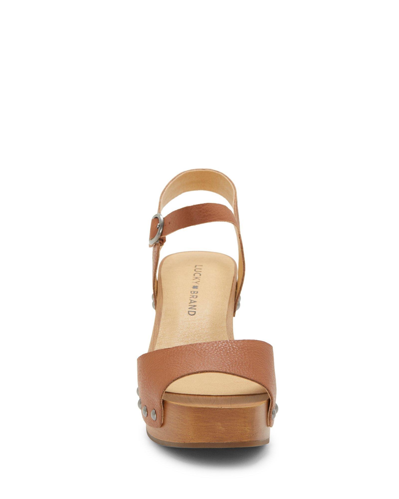 Lucky brand 2025 zashti leather wedge