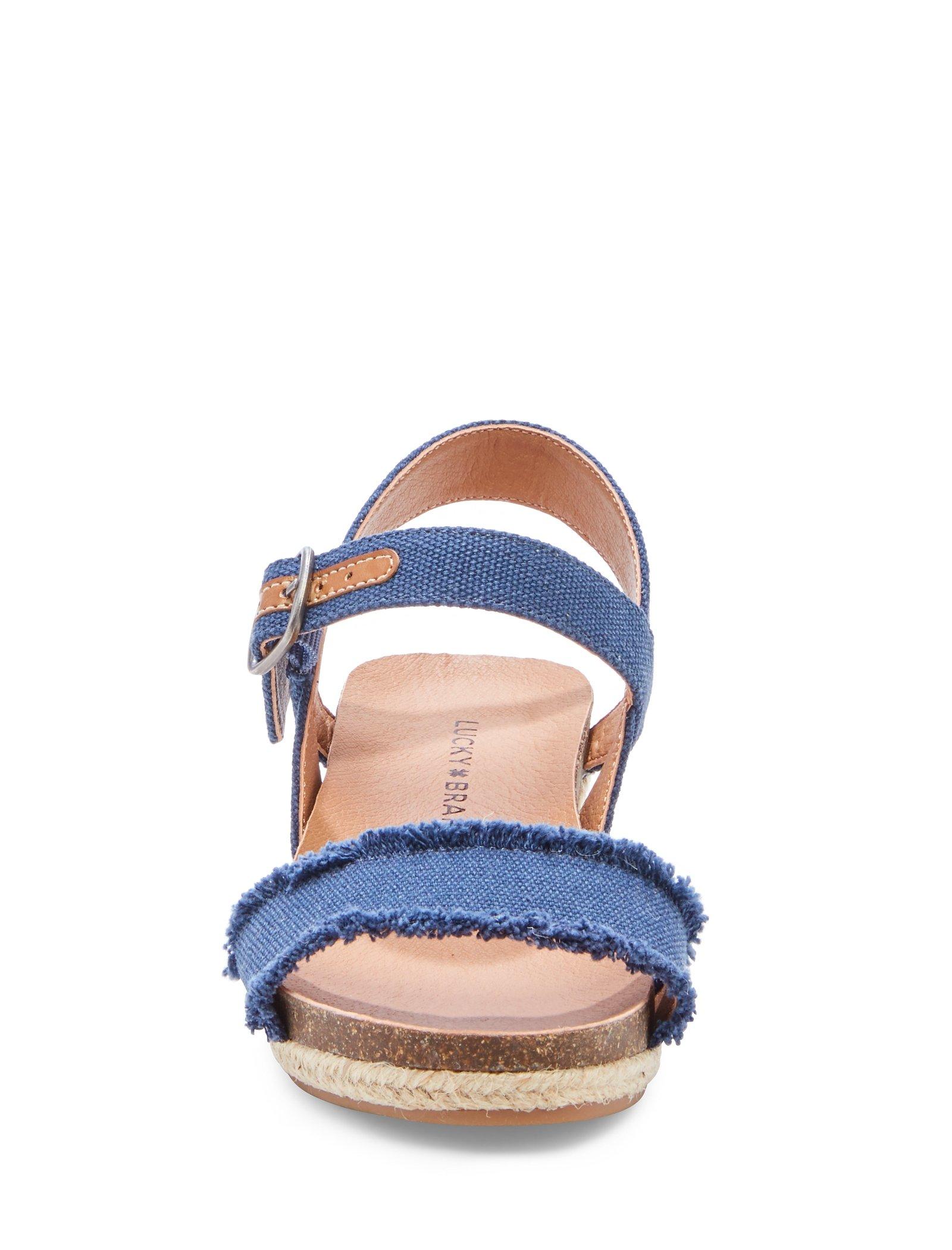 Lucky brand shops jebelle wedge sandal