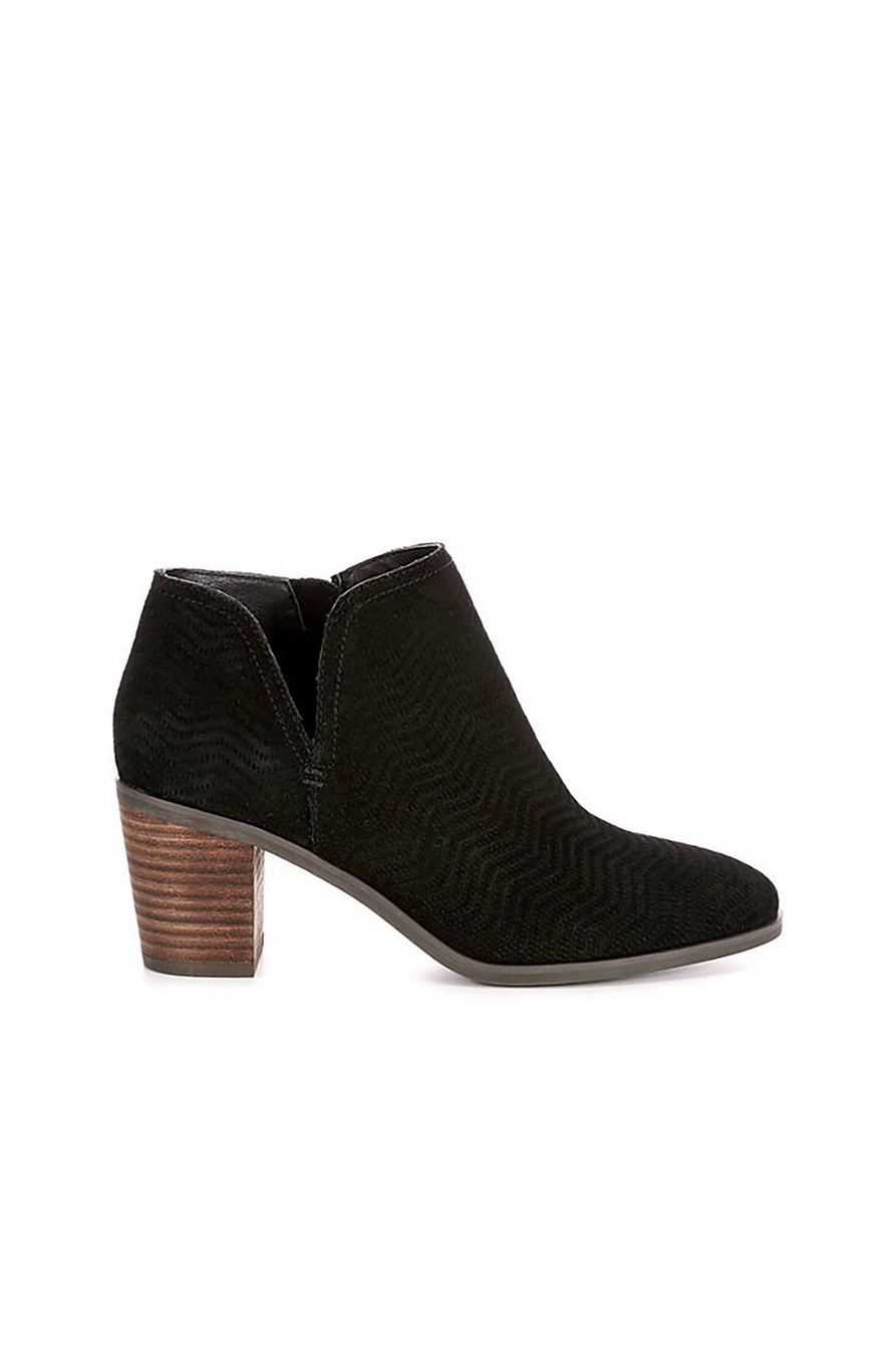 PARNESA PERFORATED SUEDE BOOTIE | Lucky Brand